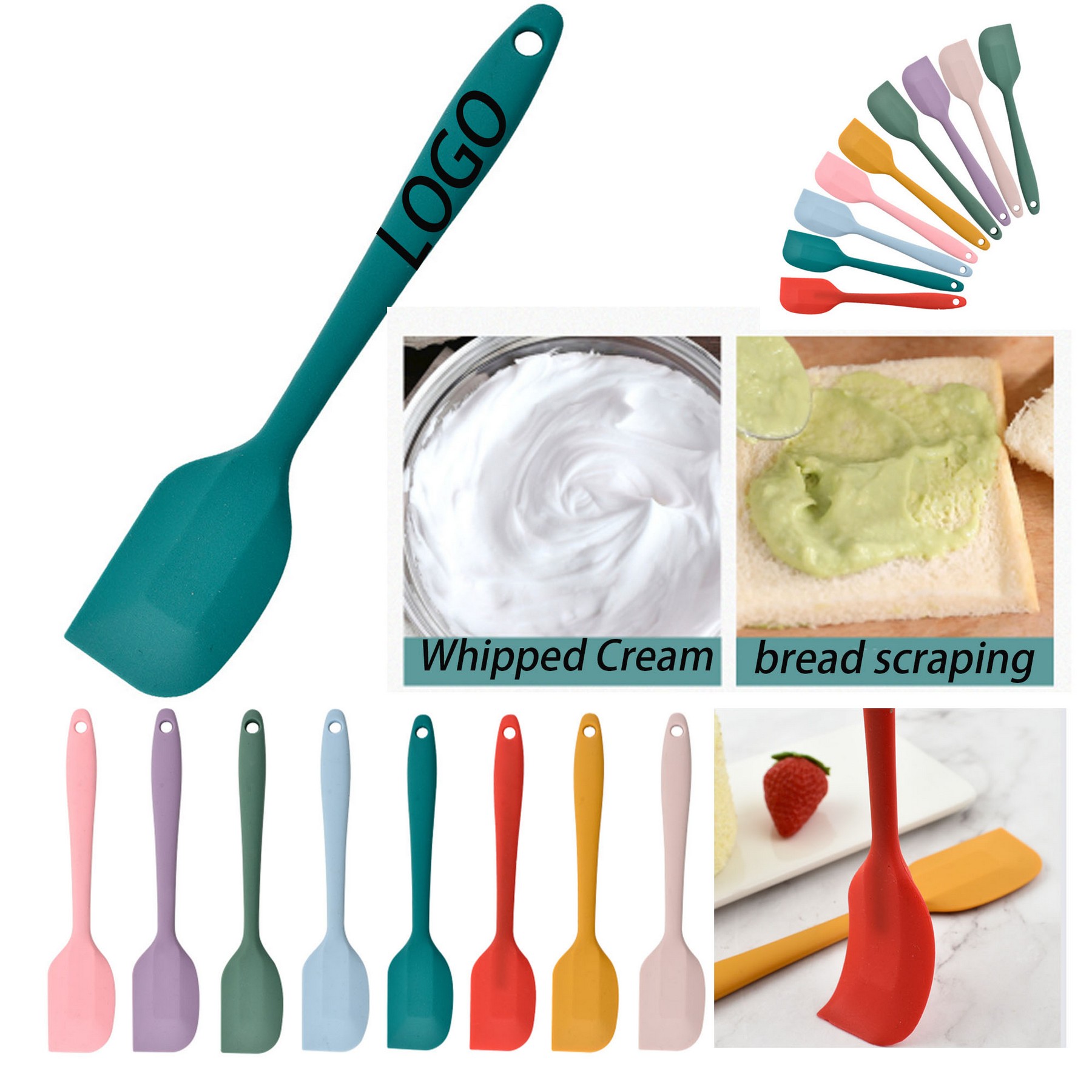Heat-Resistant Silicone Spatula