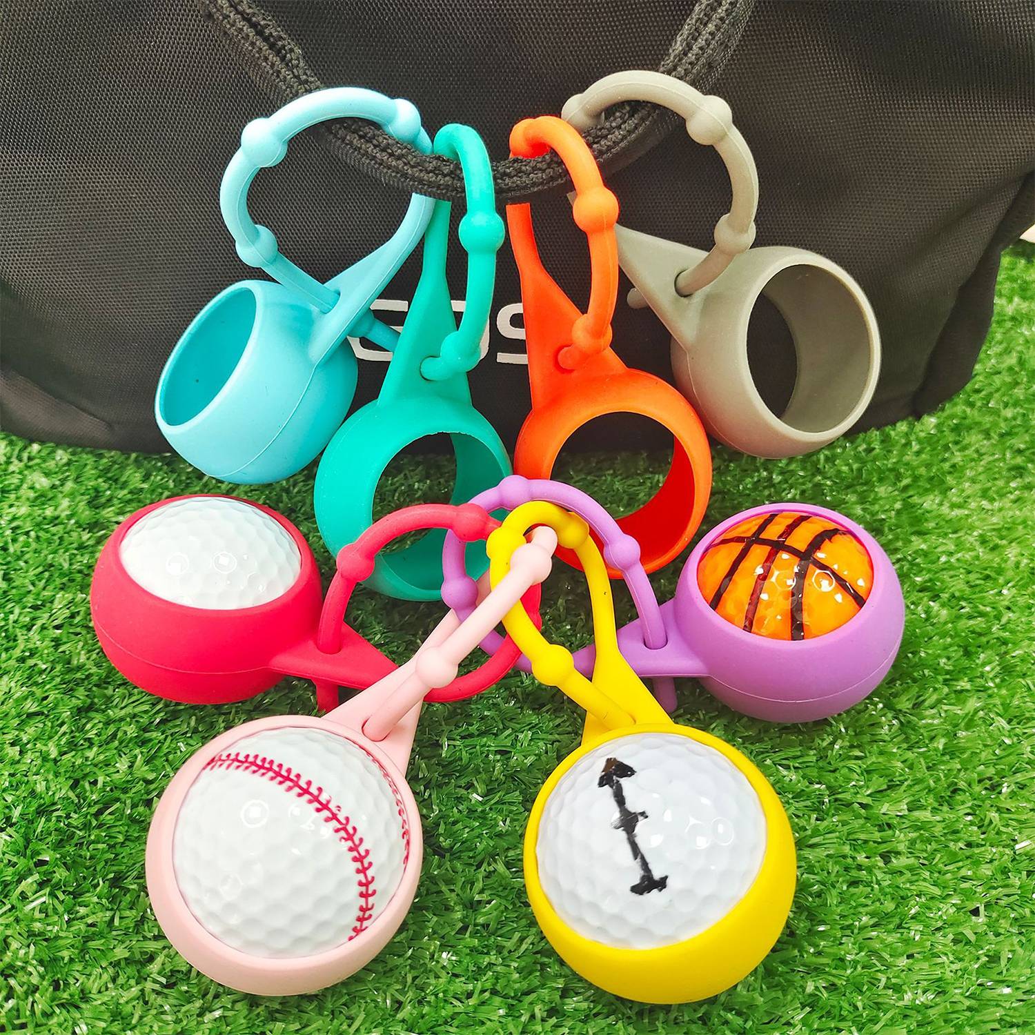Silicone Golf Ball Holder 2