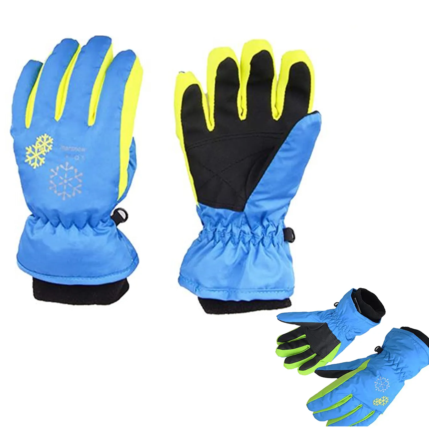 Winter Cold Weather Windproof Warm Snowboard Sport Mittens 2