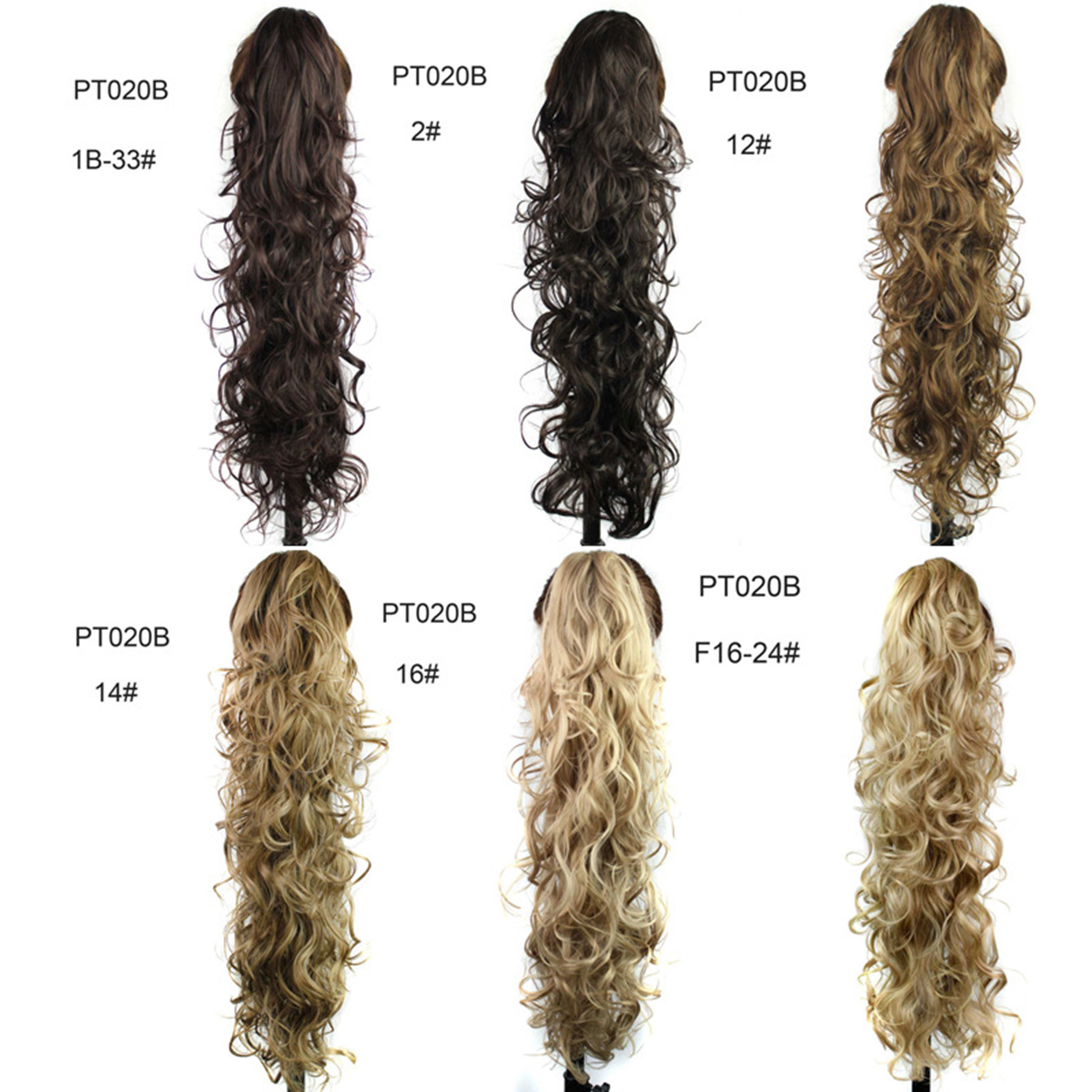 Chemical Fiber Curly Wig 4