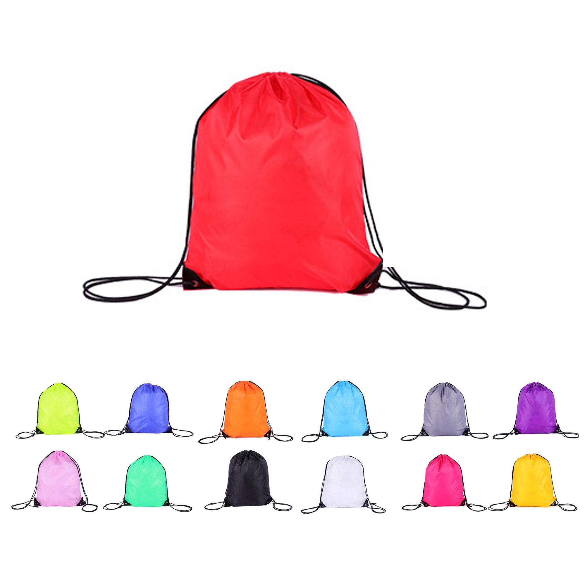 Classic Polyester Drawstring Backpacks 2