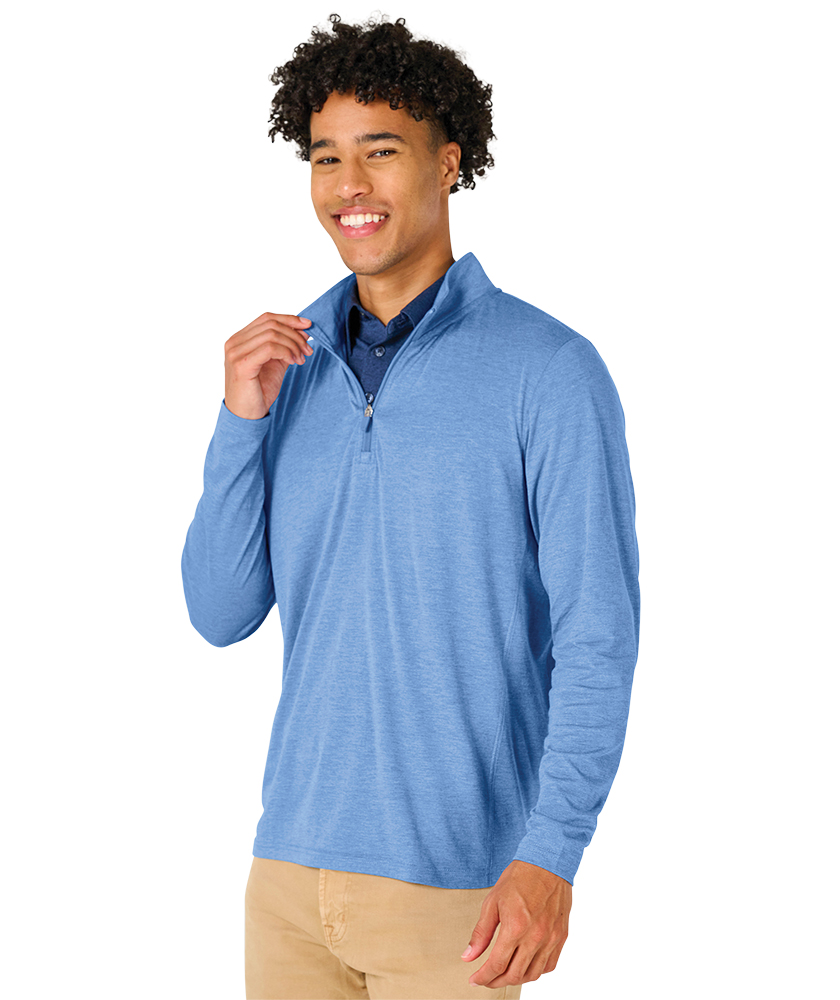 Men's Vista Tri-Blend Quarter Zip 50