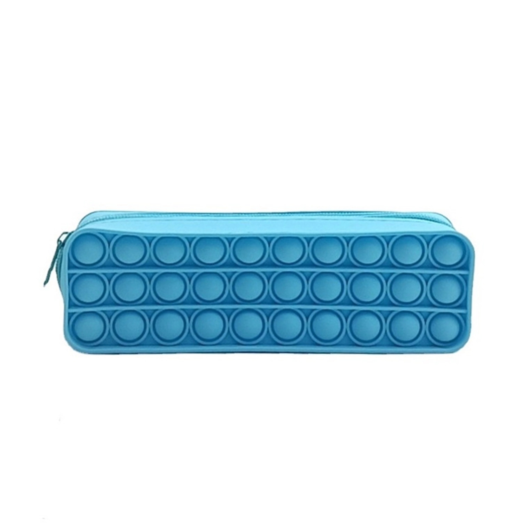 Square Shape Silicone Push Pop Bubble Toy Pencil Case 5