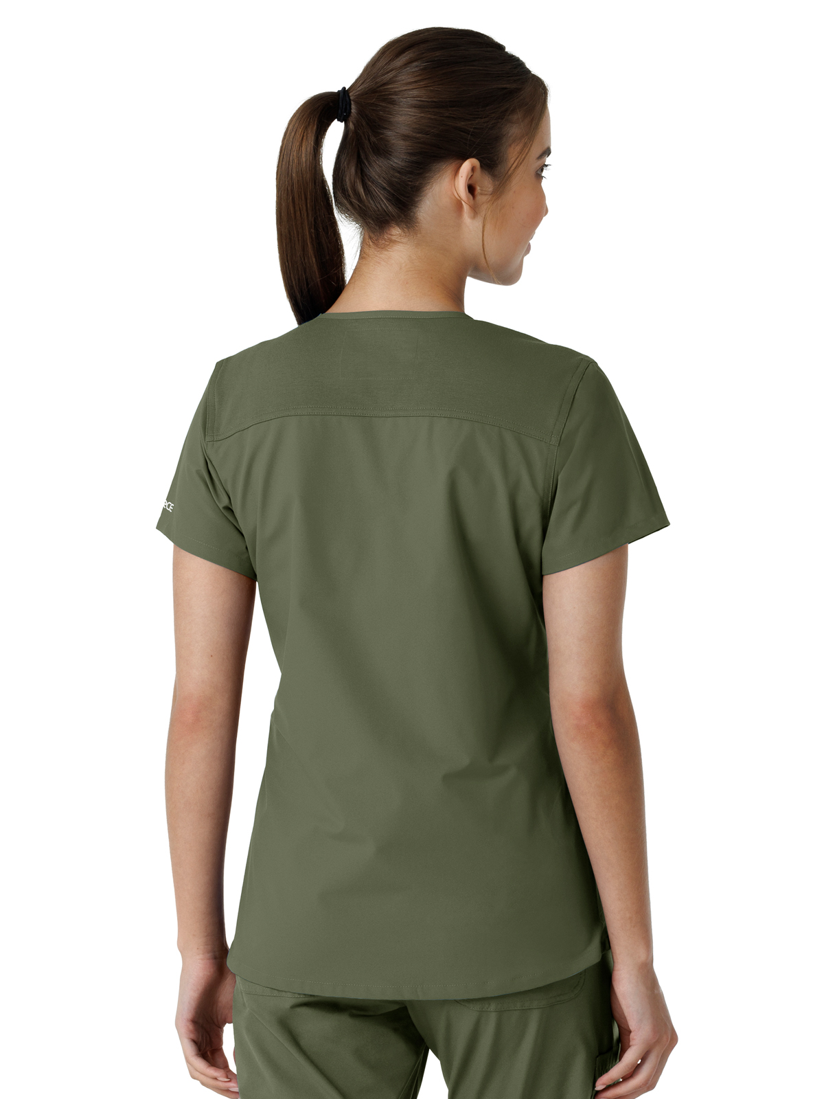Carhartt - Force Essentials - Women's Four-Pocket V-Neck Knit Panel Top 71