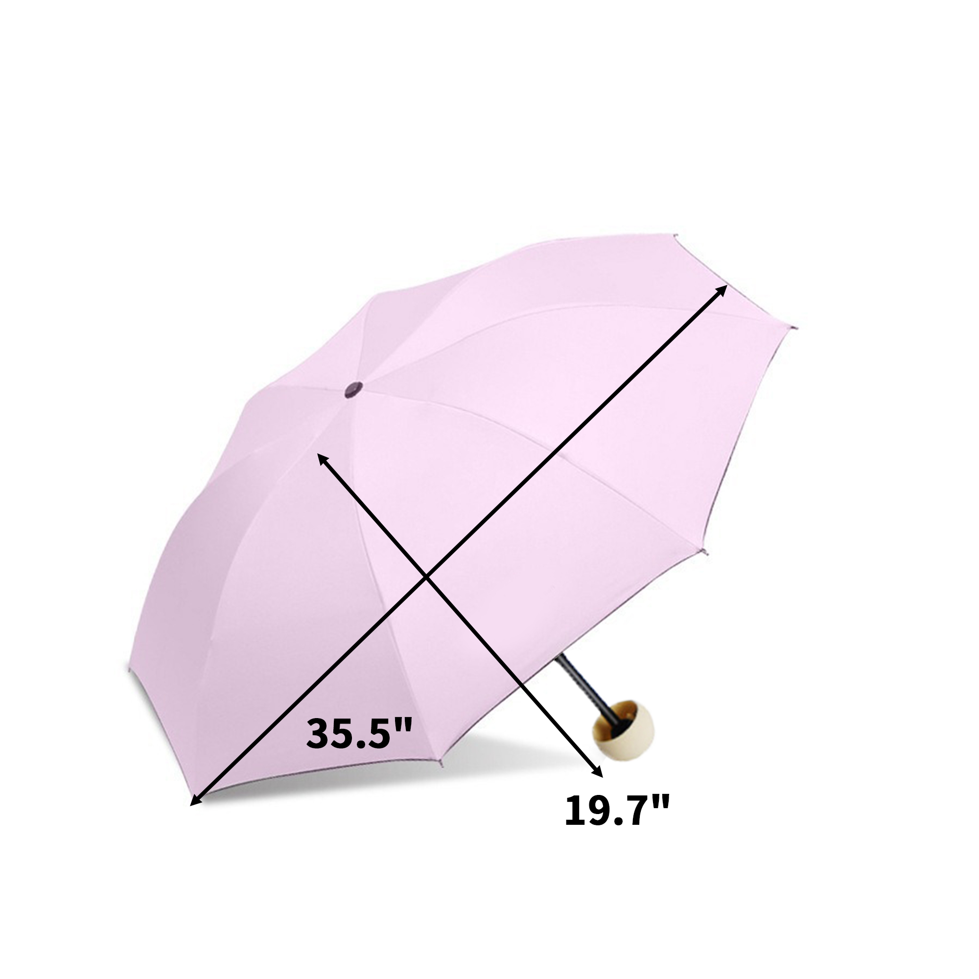 Capsule Sun Rain Umbrella Polyester Material 4
