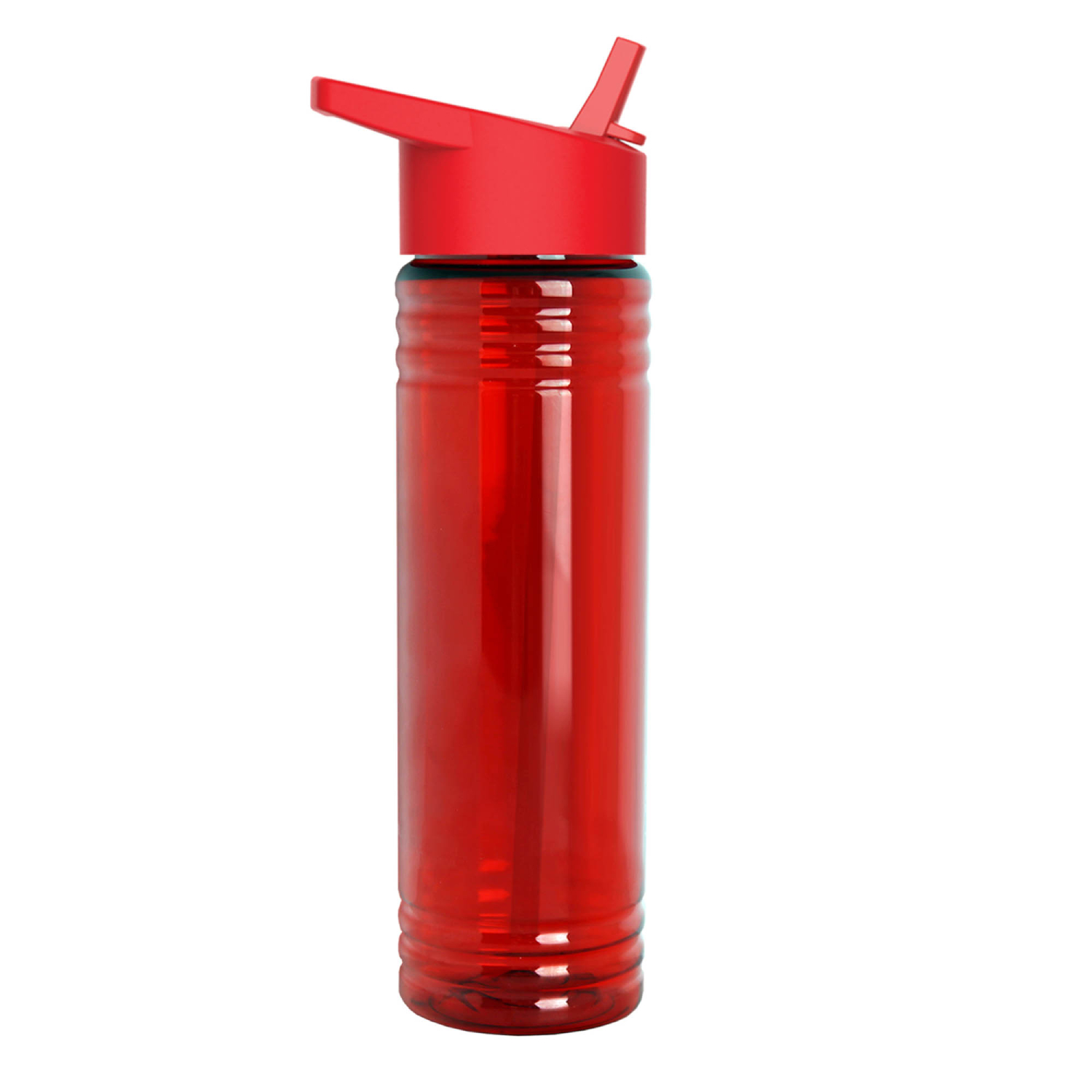 Sport Water Bottle with Flip Straw Lid, 24oz. 3
