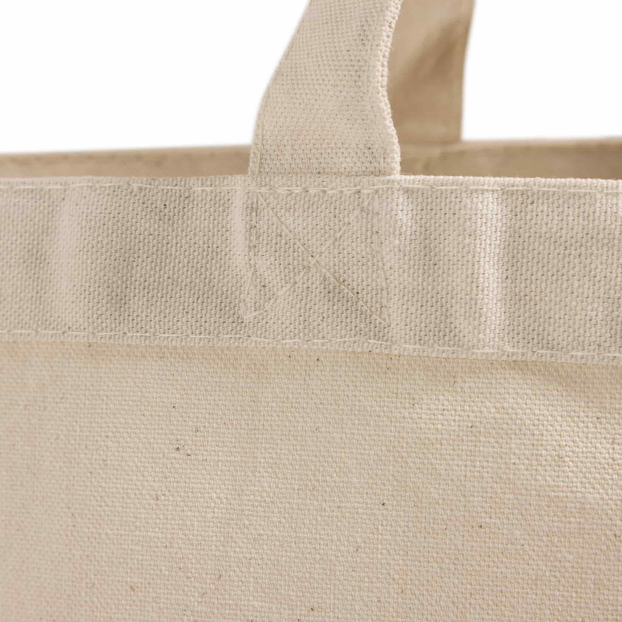 Hook & Loop Jumbo Canvas Tote Bag, custom tote bag with logo imprint 10