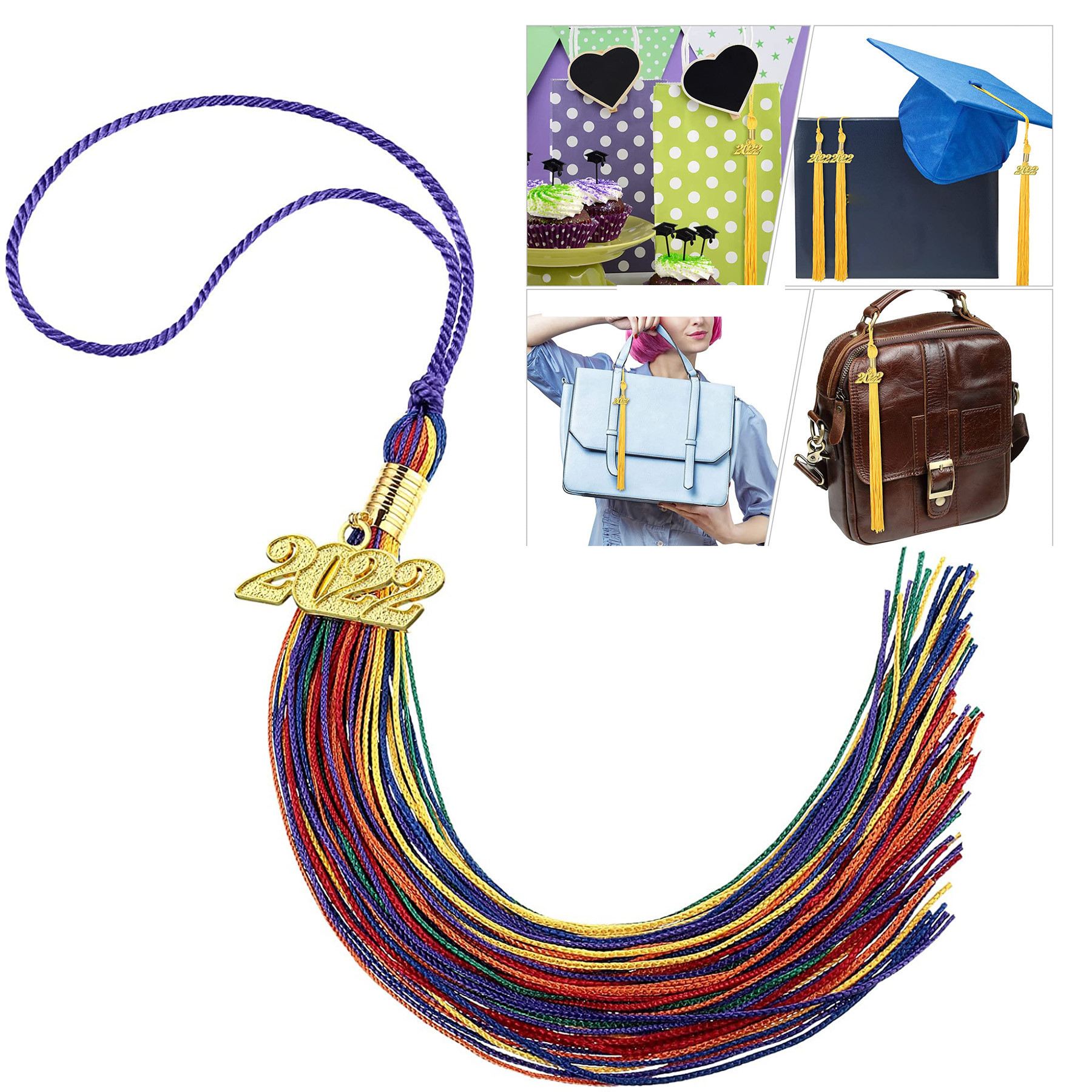 Tiny Tri-Layered Tassels