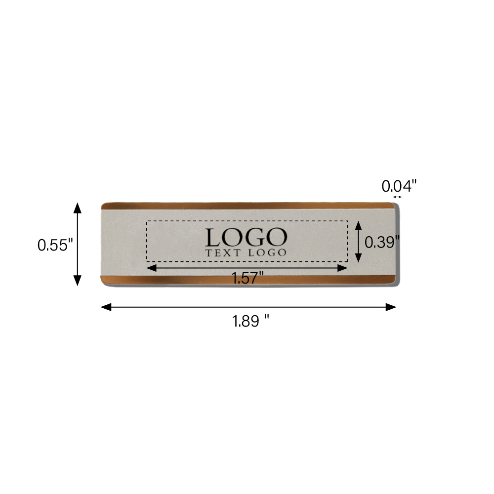 Full Color Stainless Steel Name Badges 3