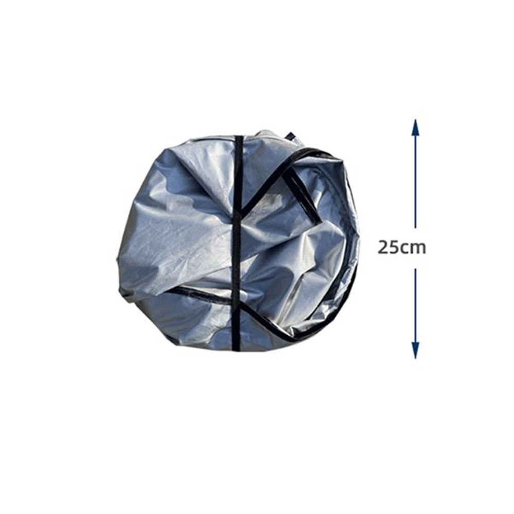 Automotive Window Sunshades With Storage Pouch 2