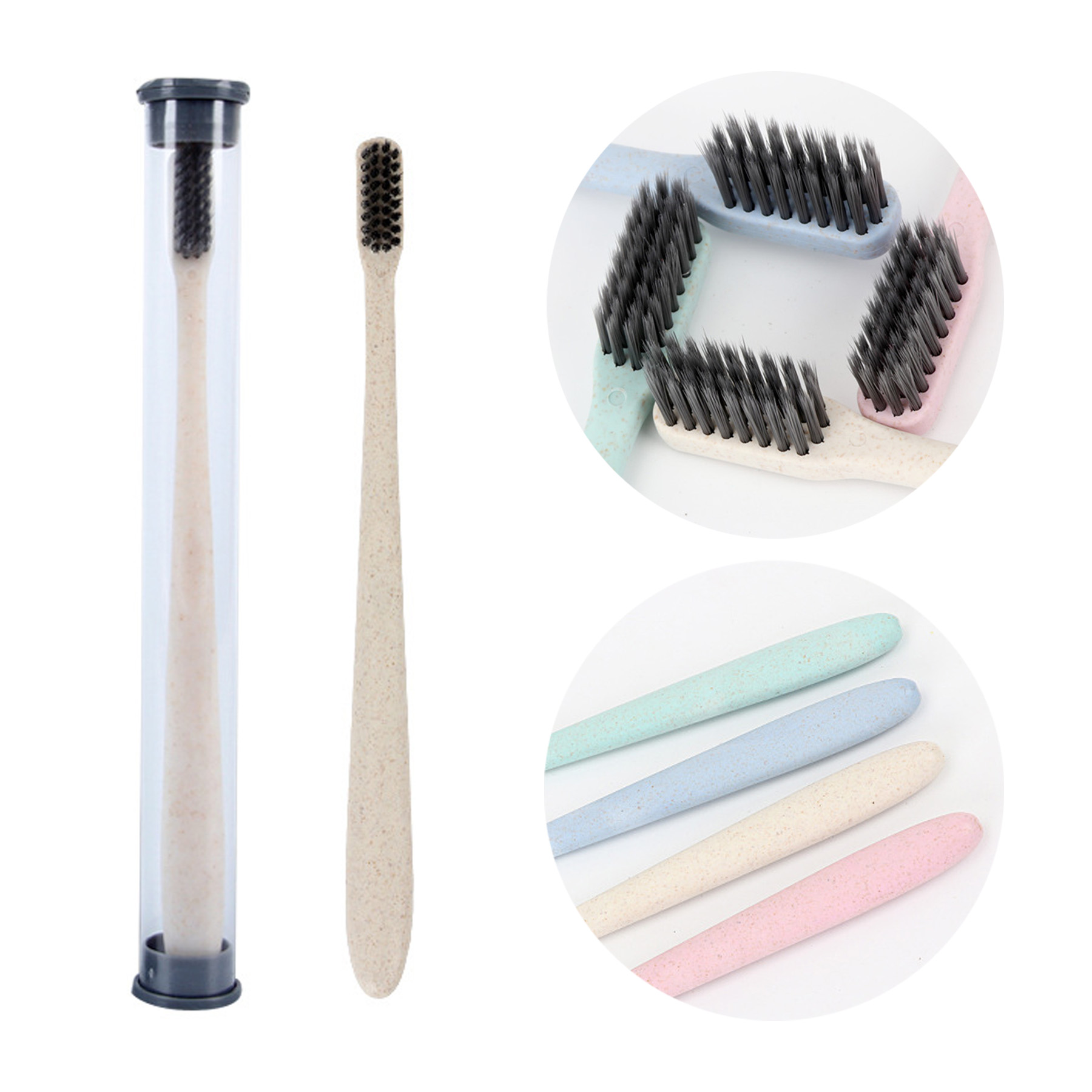 Adult SoftManual Wheat Toothbrush 1