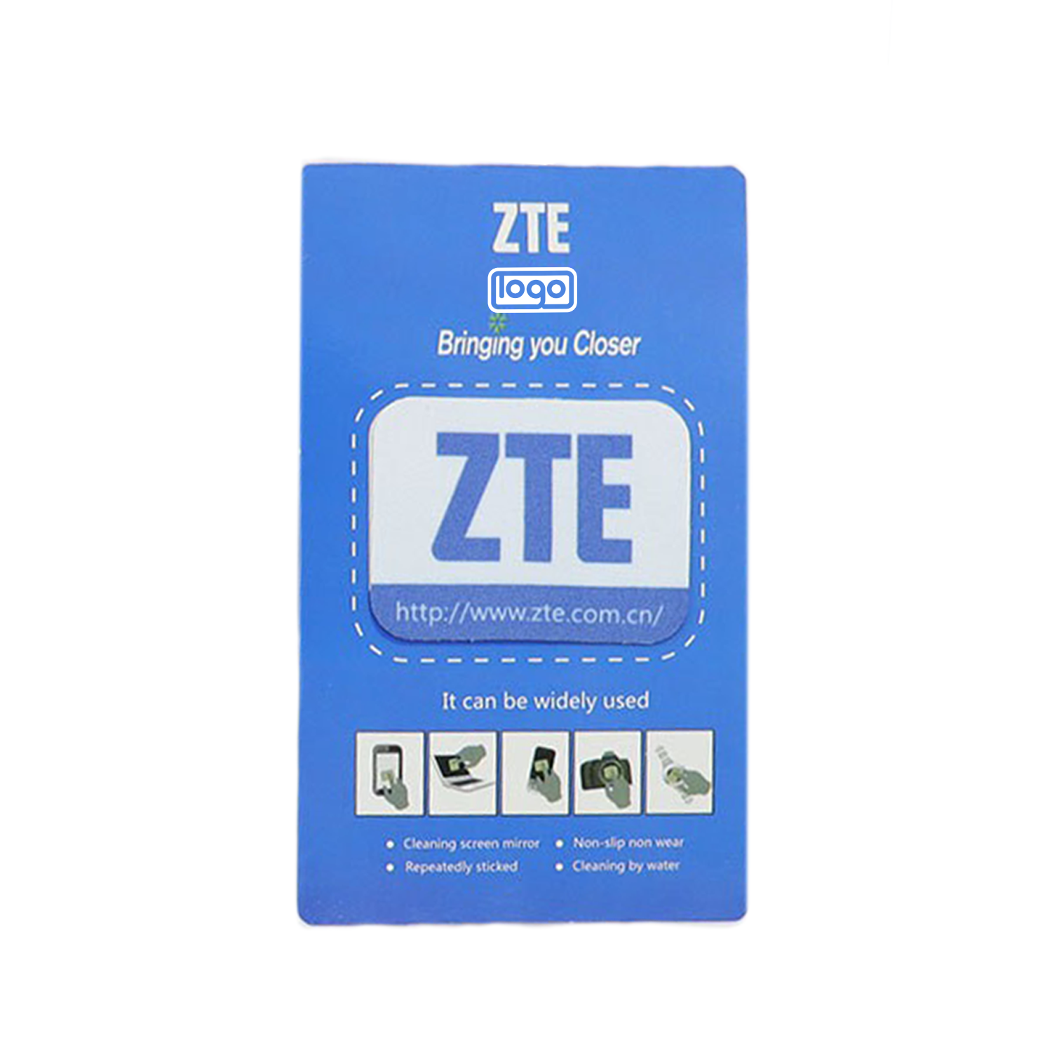 Microfiber Phone Screen Cleaning Sticker 2