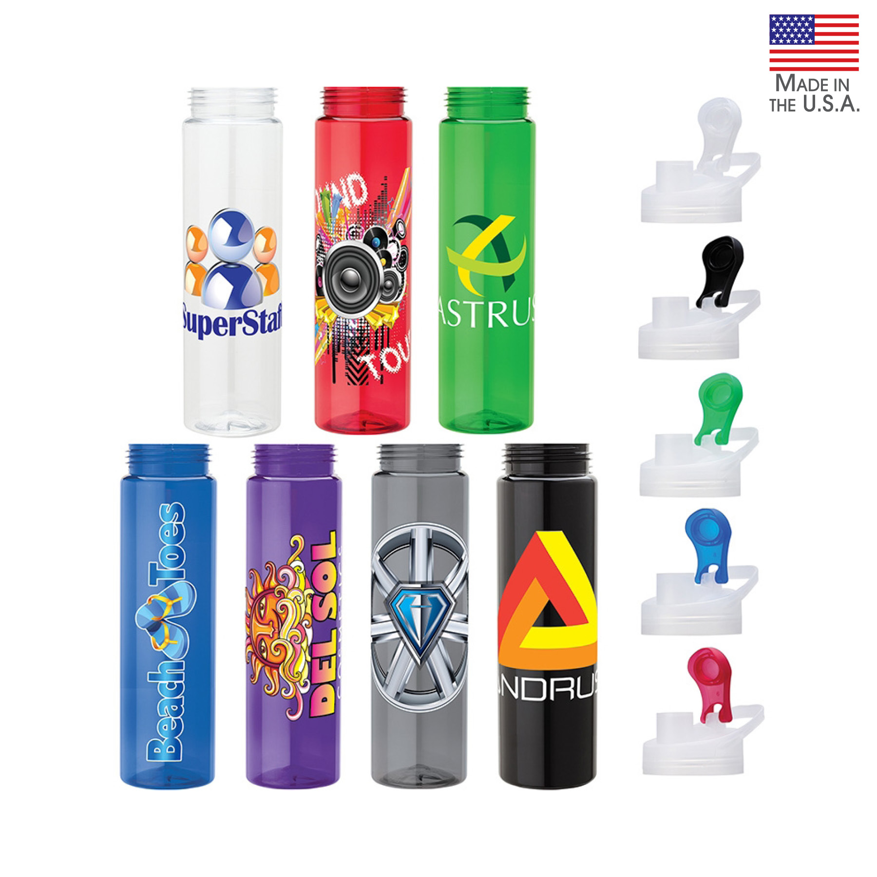 Newport VII 25 oz. Water Bottle w/ Integrated Handle 2