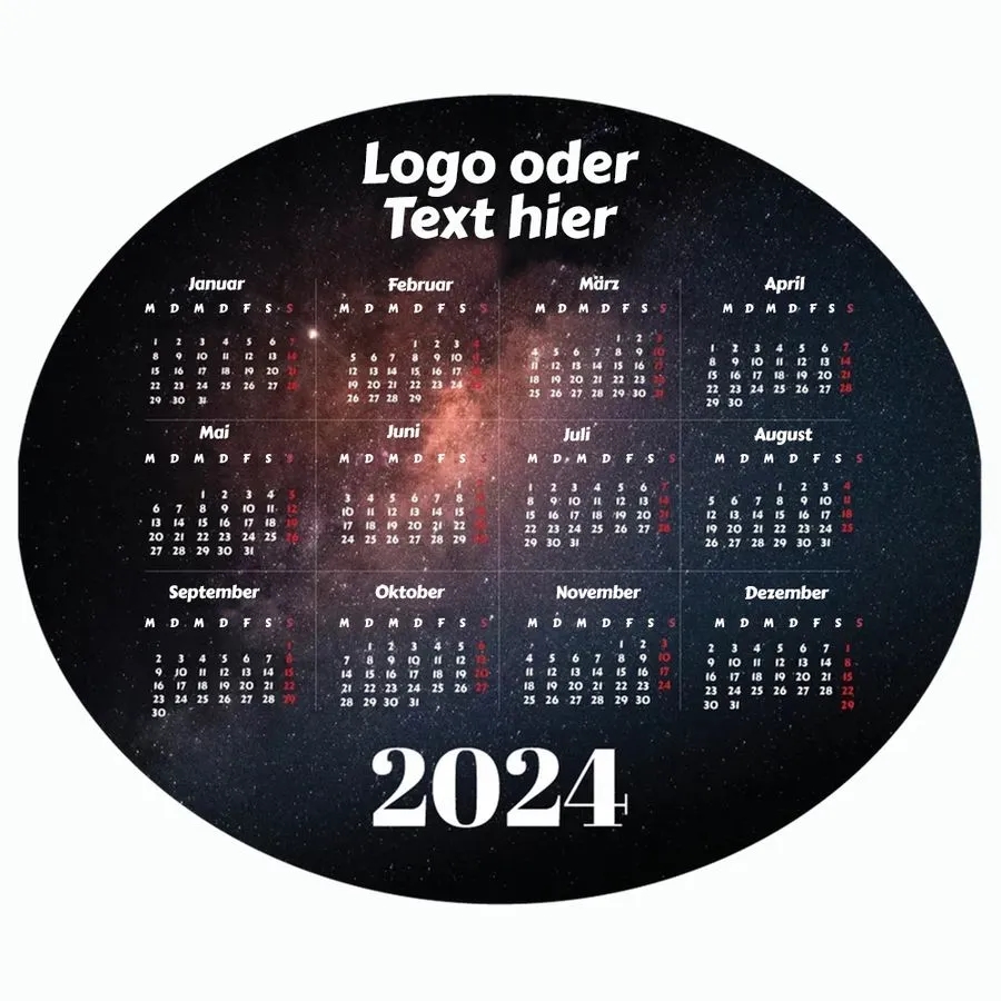 Space & Galaxy Themed Mouse Pad 3