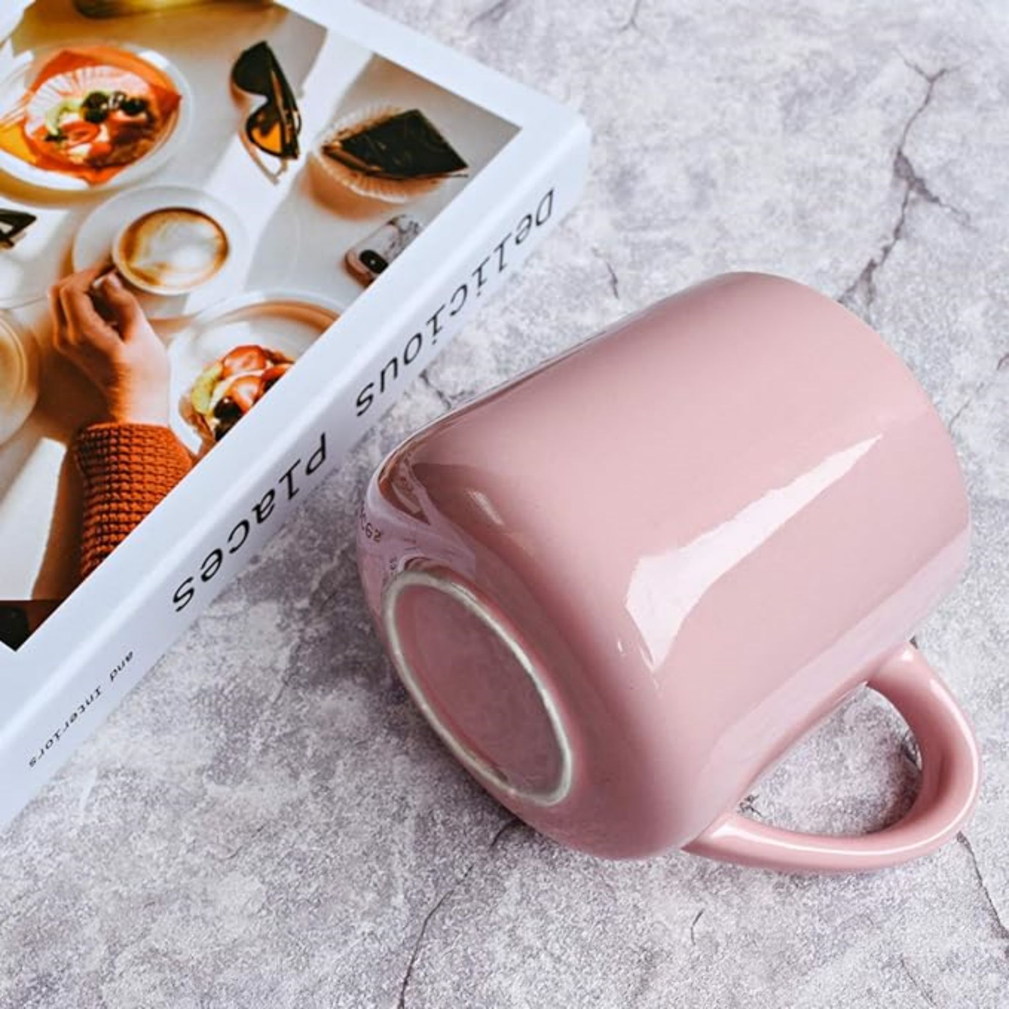 18 oz Glossy Ceramic Mug 2