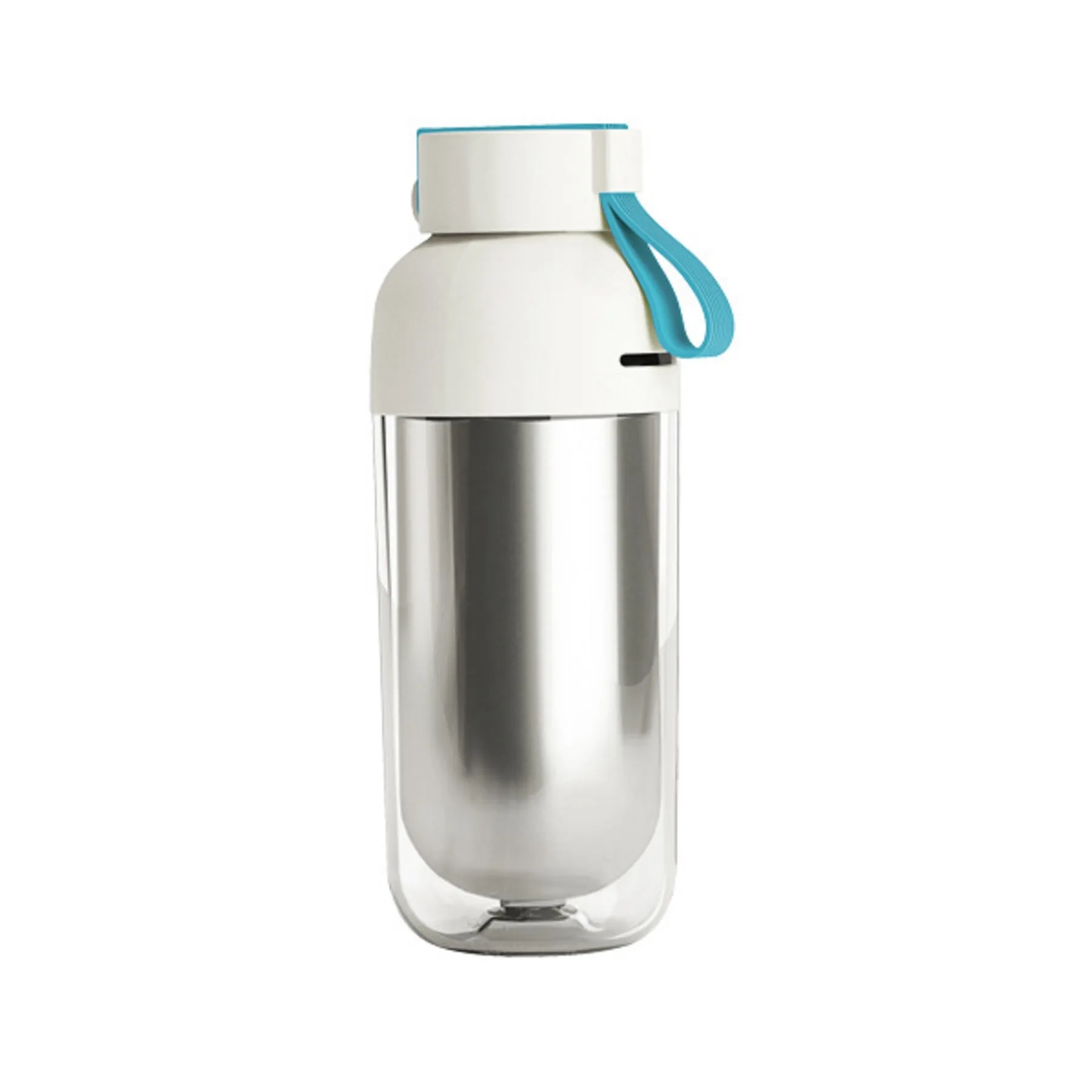 14 OZ Capsule Shape Water Bottle with Lifting Rope 6