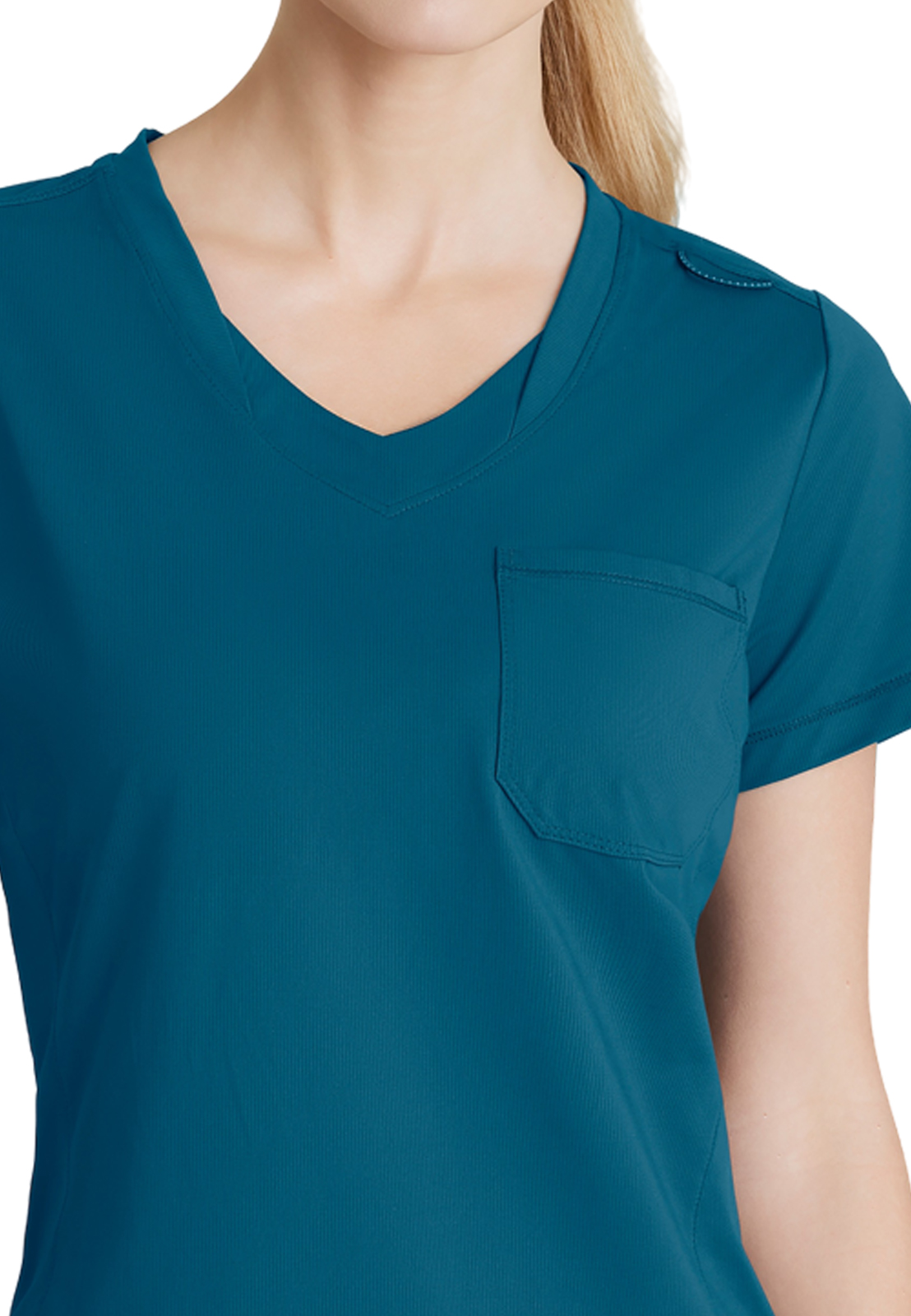 Skechers Slip-Ins - Women's One-Pocket Curved Neck Flow Scrub Top 31
