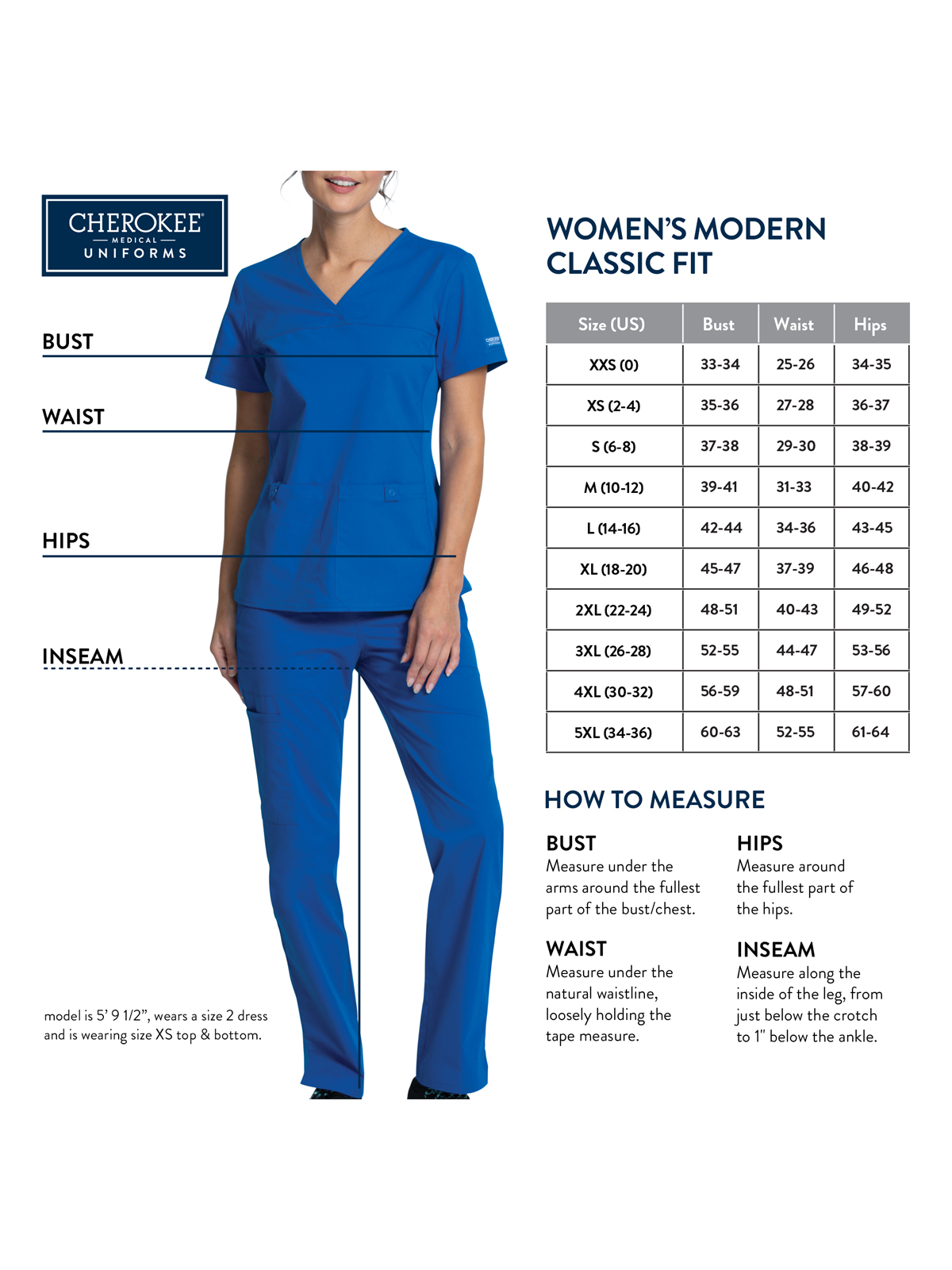 Cherokee - Cherokee Basics - Women's Pocketless Underscrub Tee 19