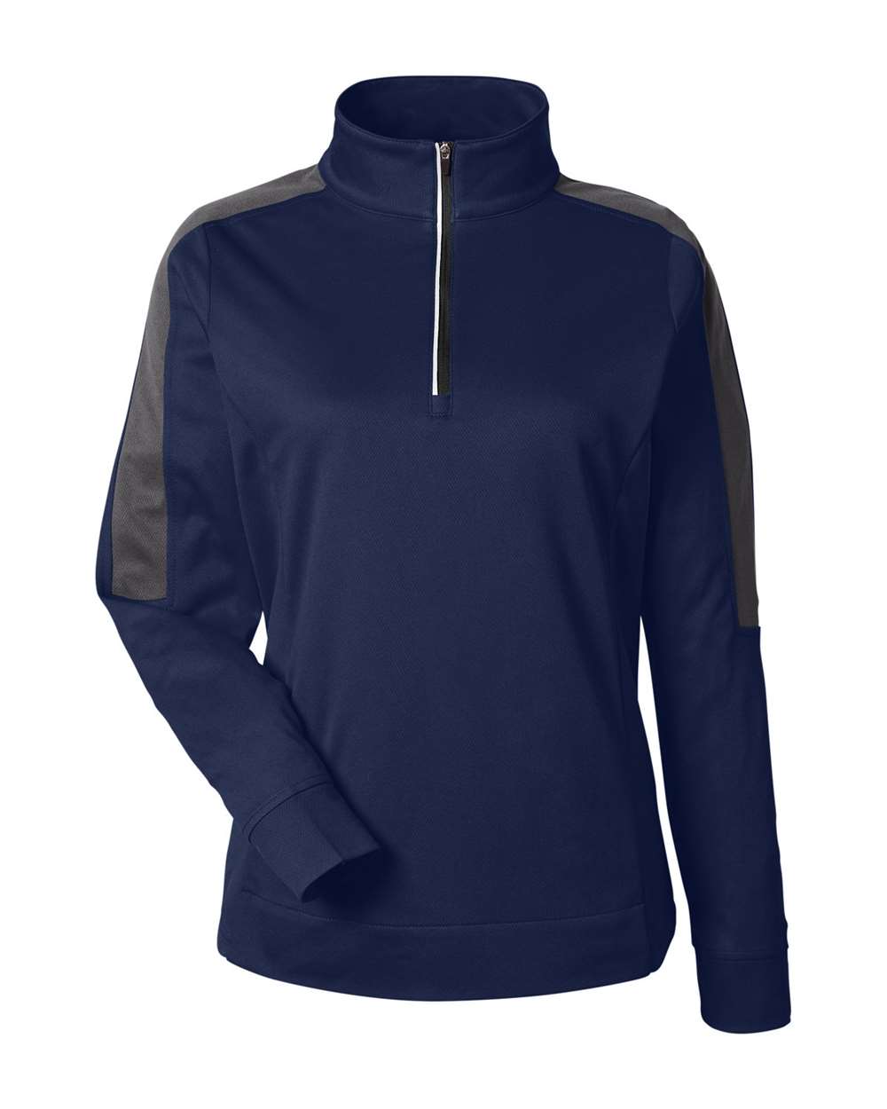 Women's Market Snag Protect Mesh Colorblock Quarter-Zip Pullover - CE404W 50