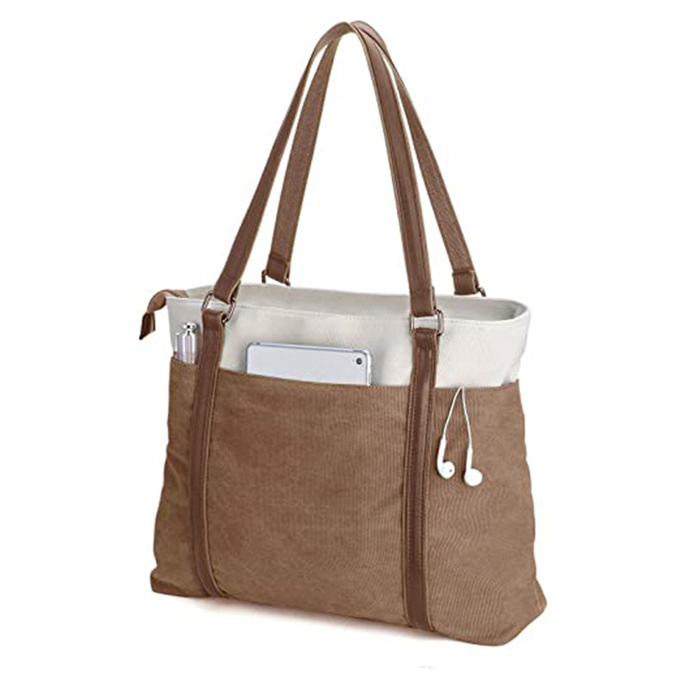 Tote Shoulder Bag For Women, custom tote bag with logo imprint 3
