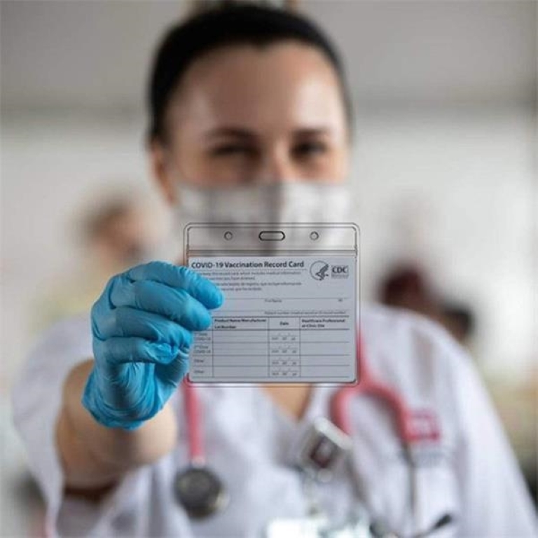 CDC Vaccination Card Protector 2