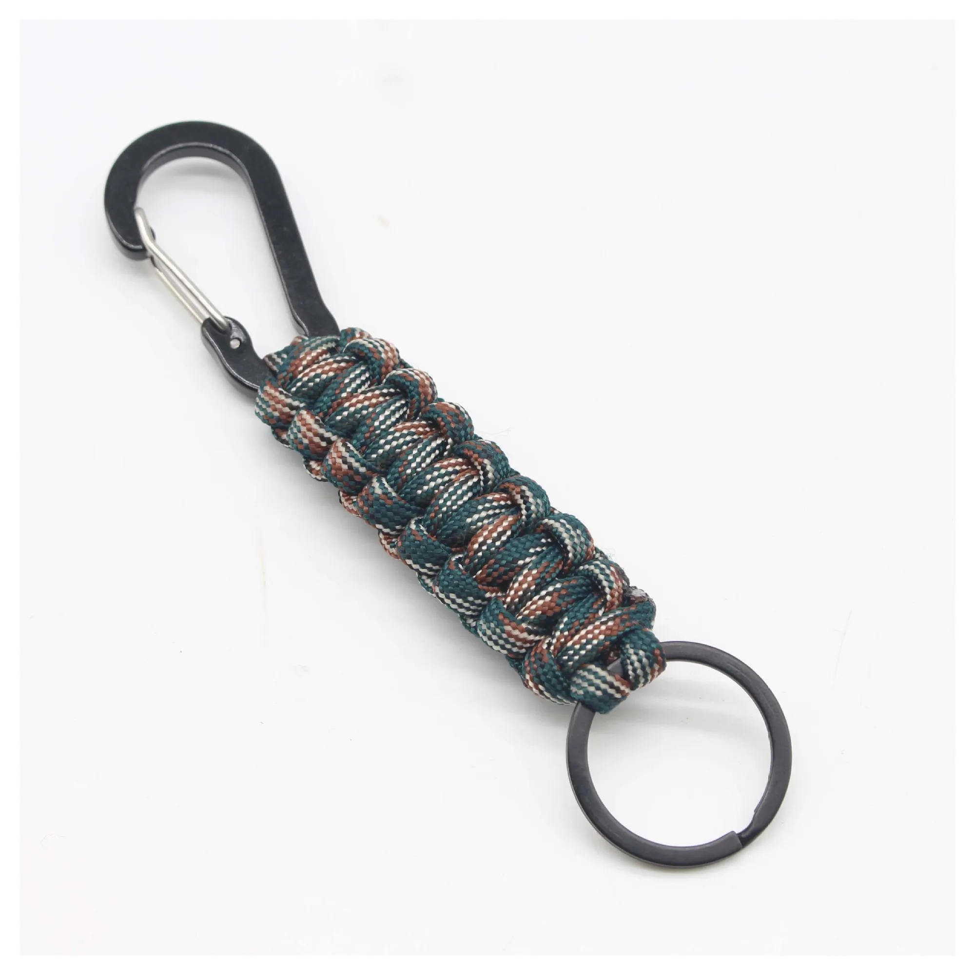 Paracord Survival Rope Keychain Carabiner 8