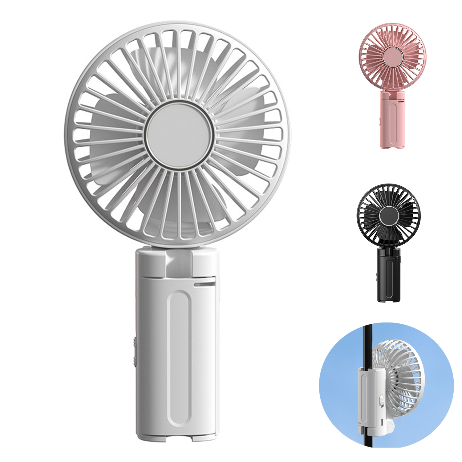 USB Foldable Clip Umbrella Fan 6
