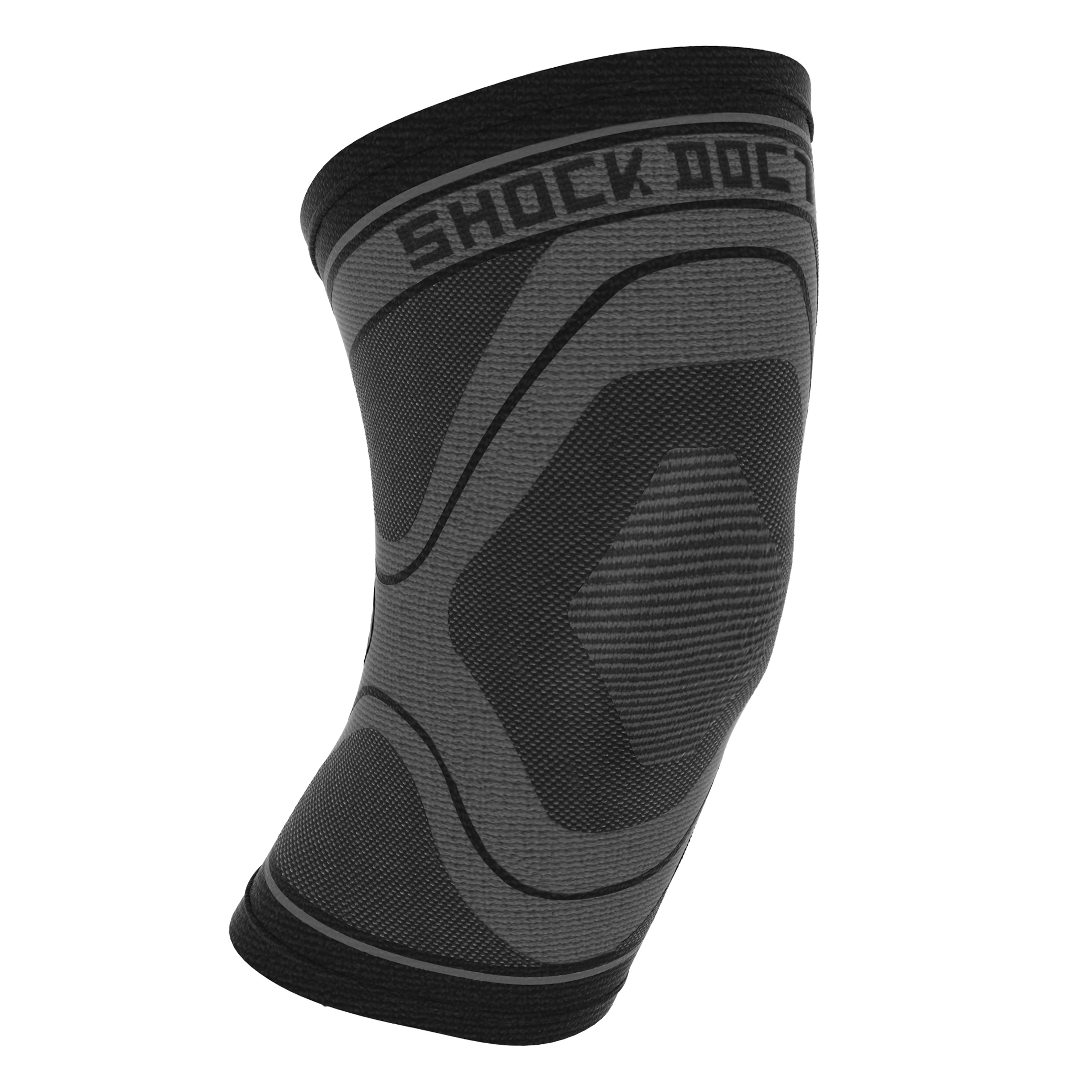 Comp Knit Knee Slv Gry/Blk 2