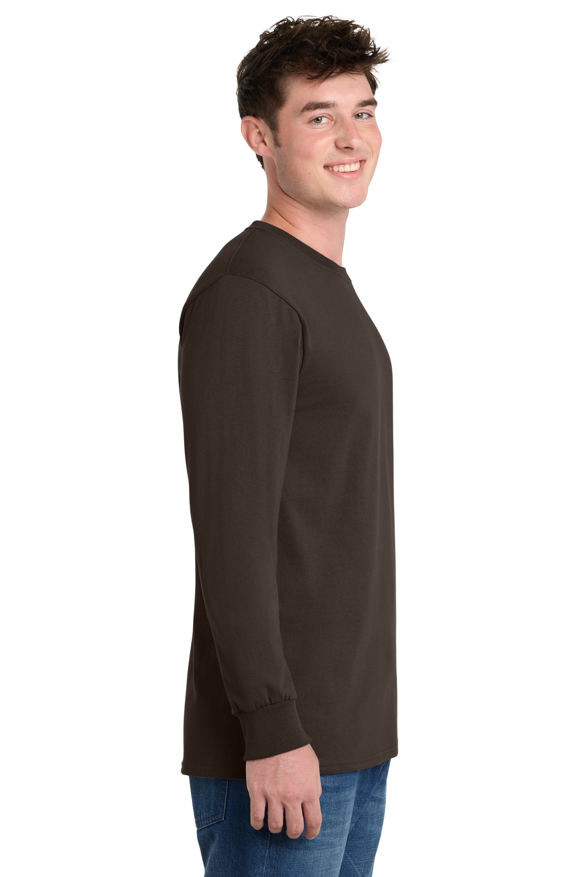 Port & Co Tall Long Sleeve Essential Tee. PC61LST 96