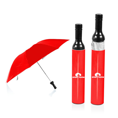 Colorful Folding Umbrella /W Wine Bottle Case 21