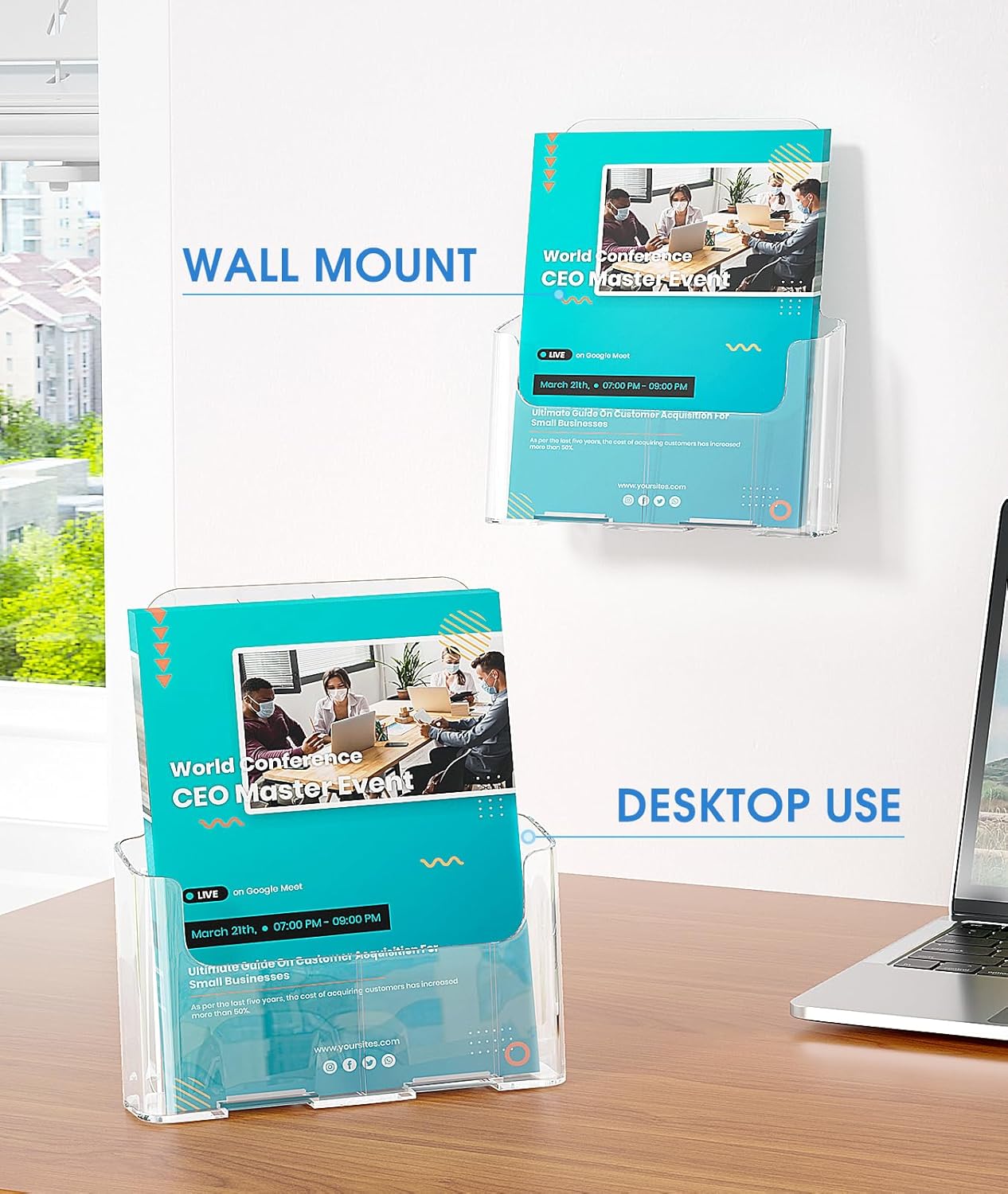 Acrylic Brochure Holder 7