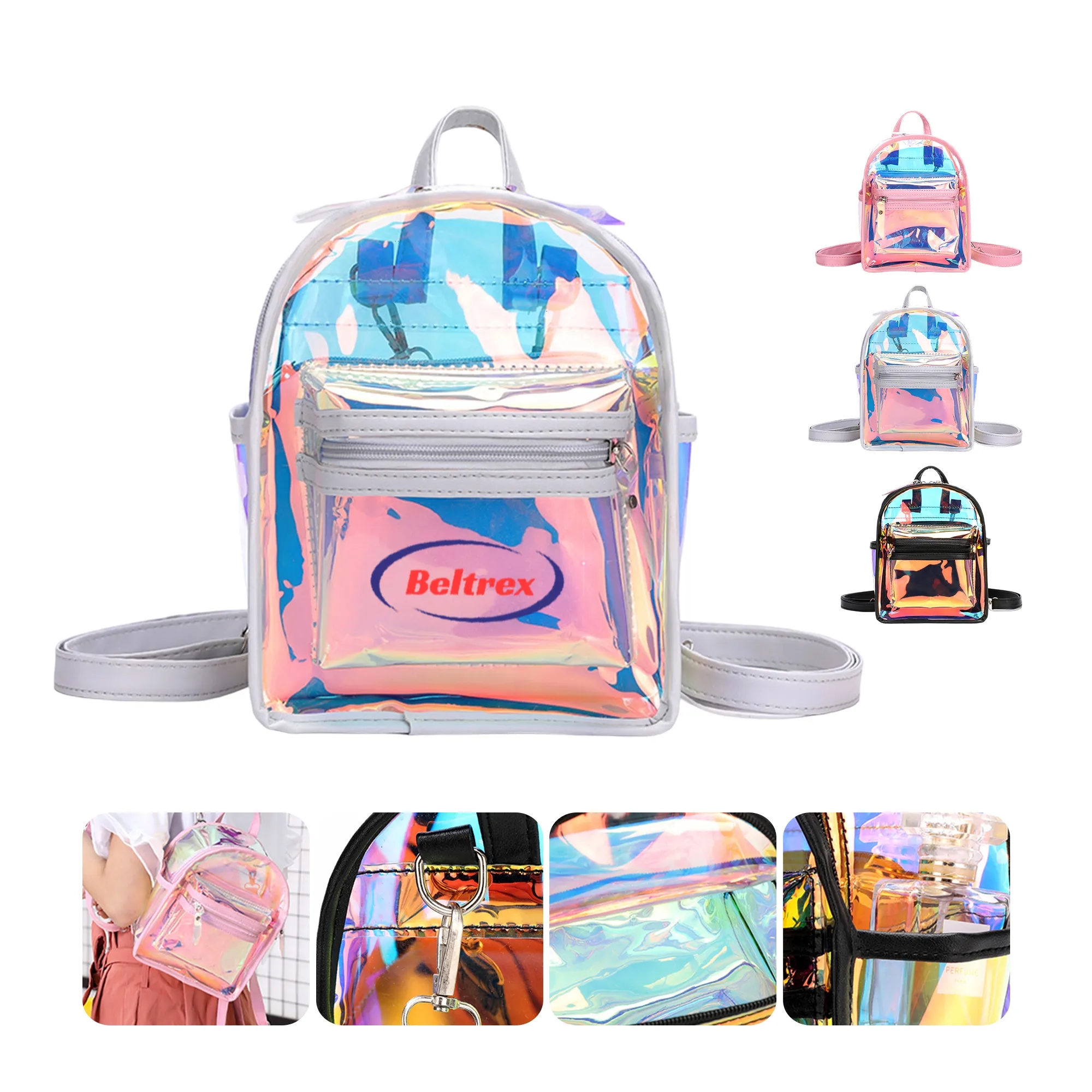 Transparent Jelly Mini Bag with Adjustable Shoulder Strap 3