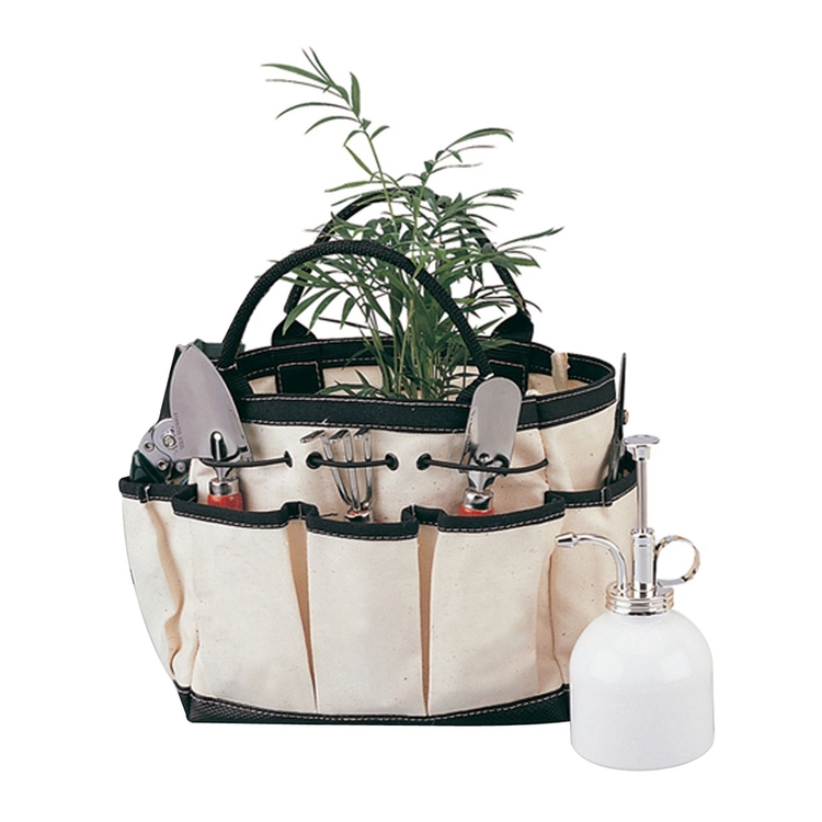 12 oz. Canvas Gardening Tool Tote Bag 6
