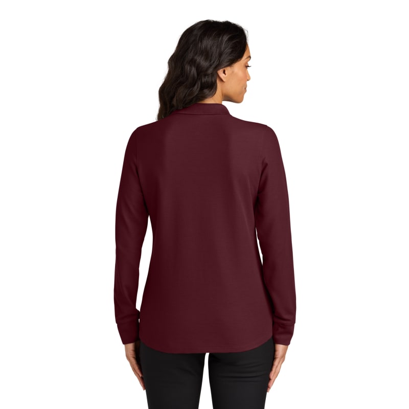 Port Authority Women's Wearever Signature Pique Long Sleeve Polo 5