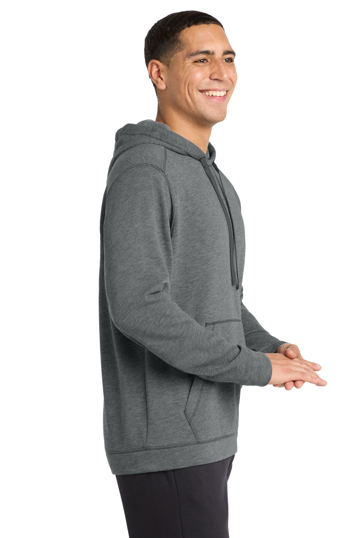 Sport-Tek PosiCharge Tri-Blend Wicking Fleece Hooded Pullover. ST296 6