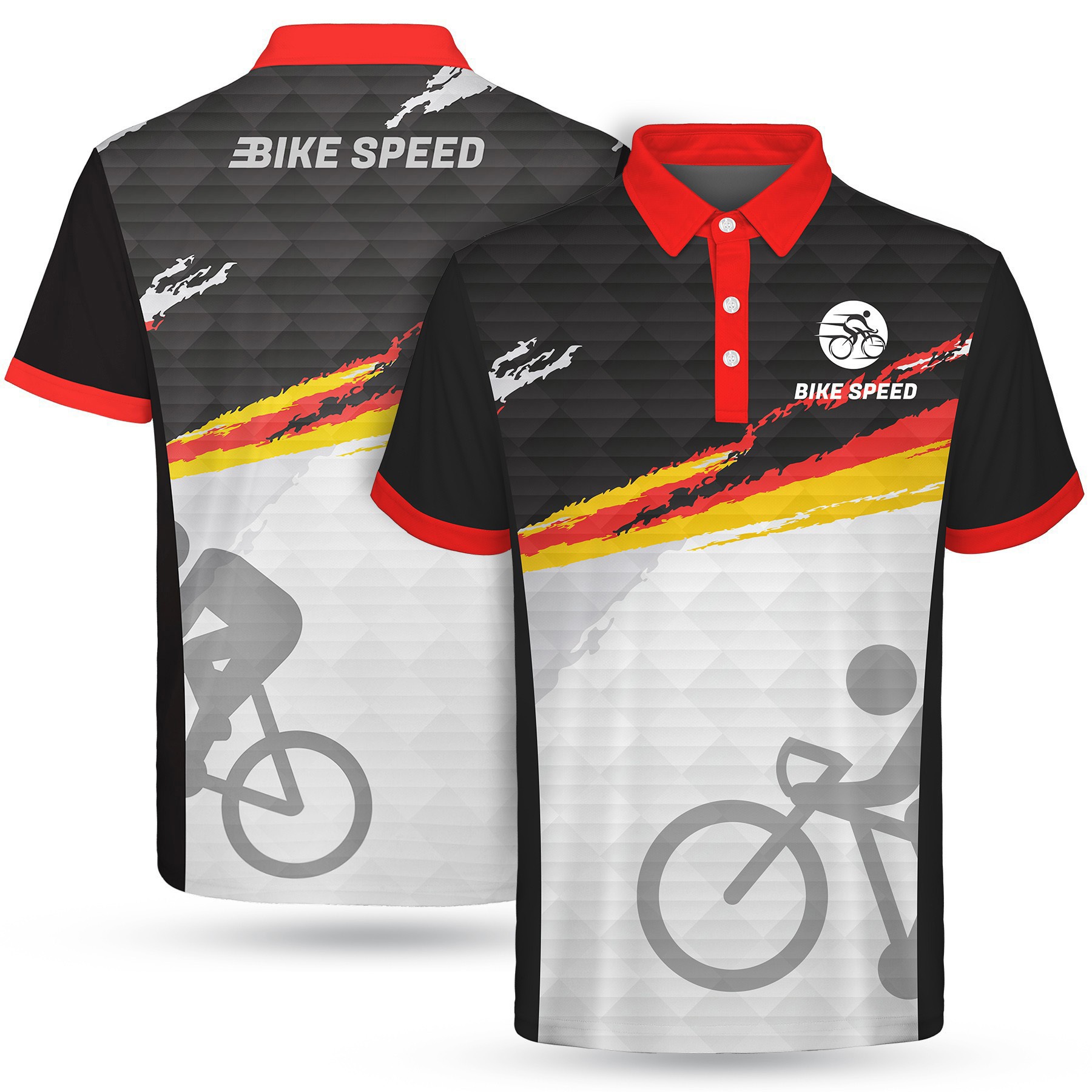 Custom Full Color Dye Sublimation Performance Polo Shirt 3