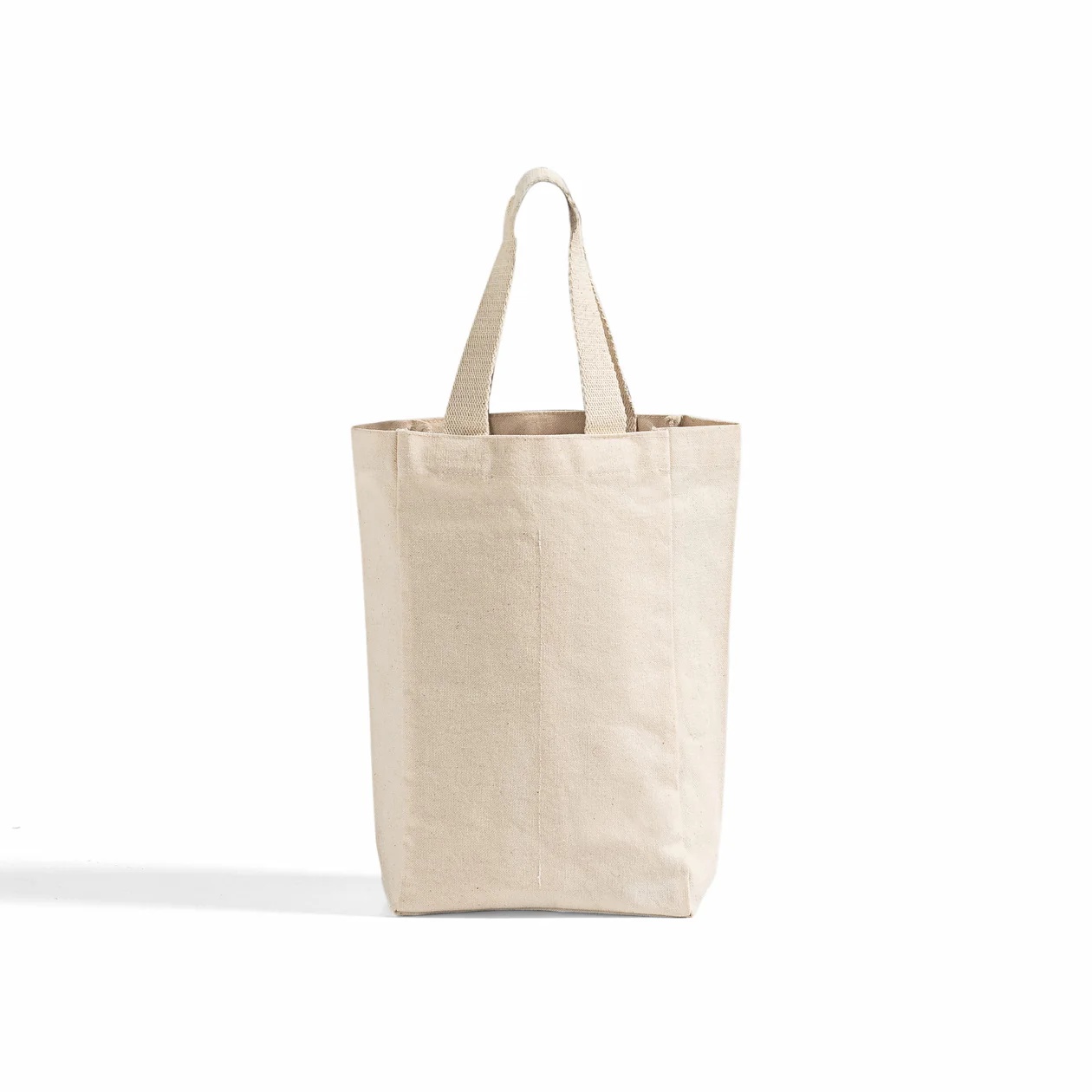 Cottonwood Canvas Double Wine Tote Bag, custom tote bag with logo imprint 4
