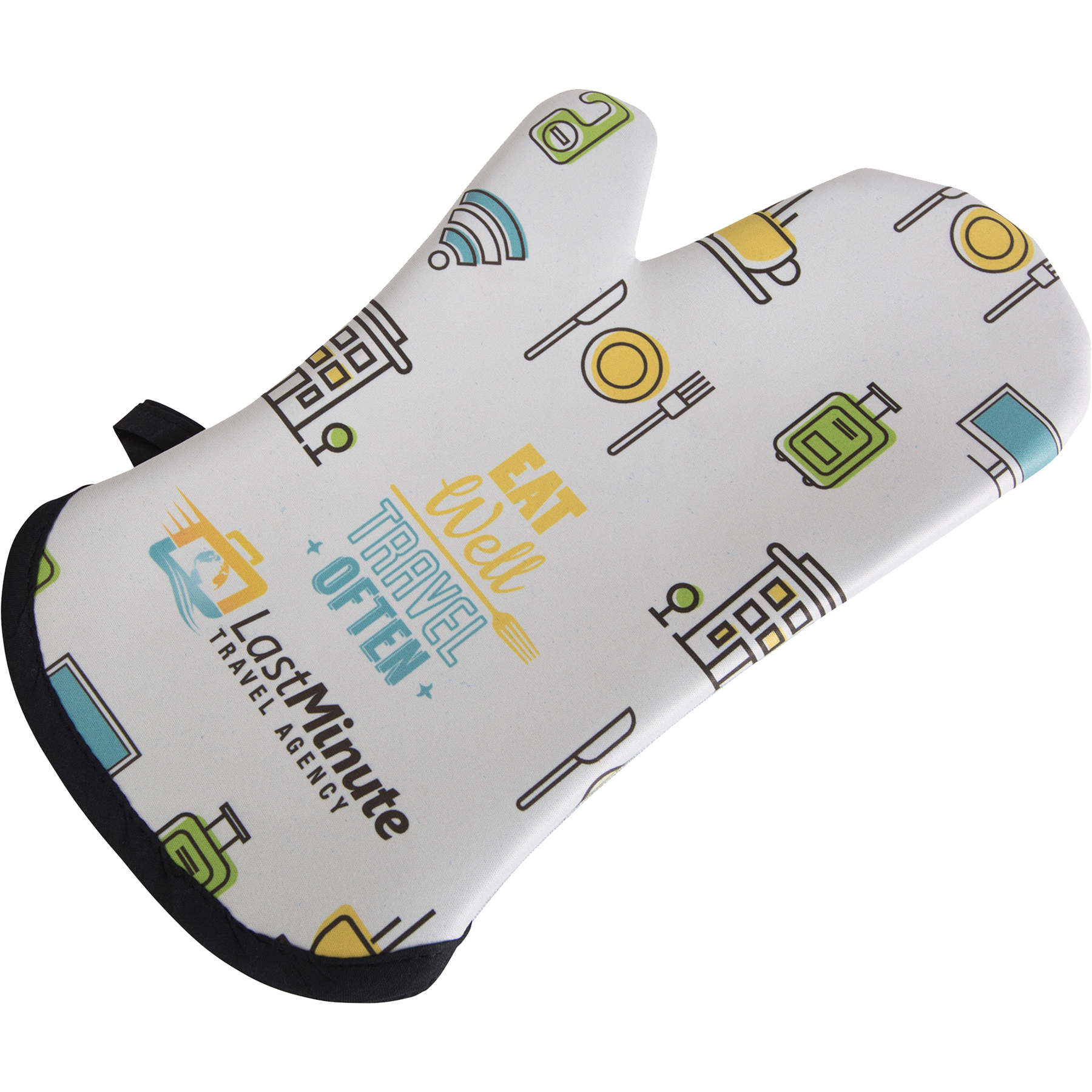 Full Color Neoprene Oven Mitt 1