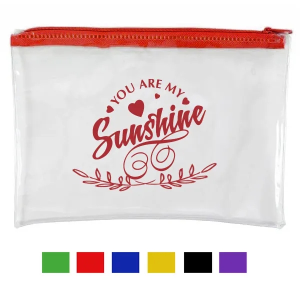 Clear PVC Pencil Case with Zipper 5