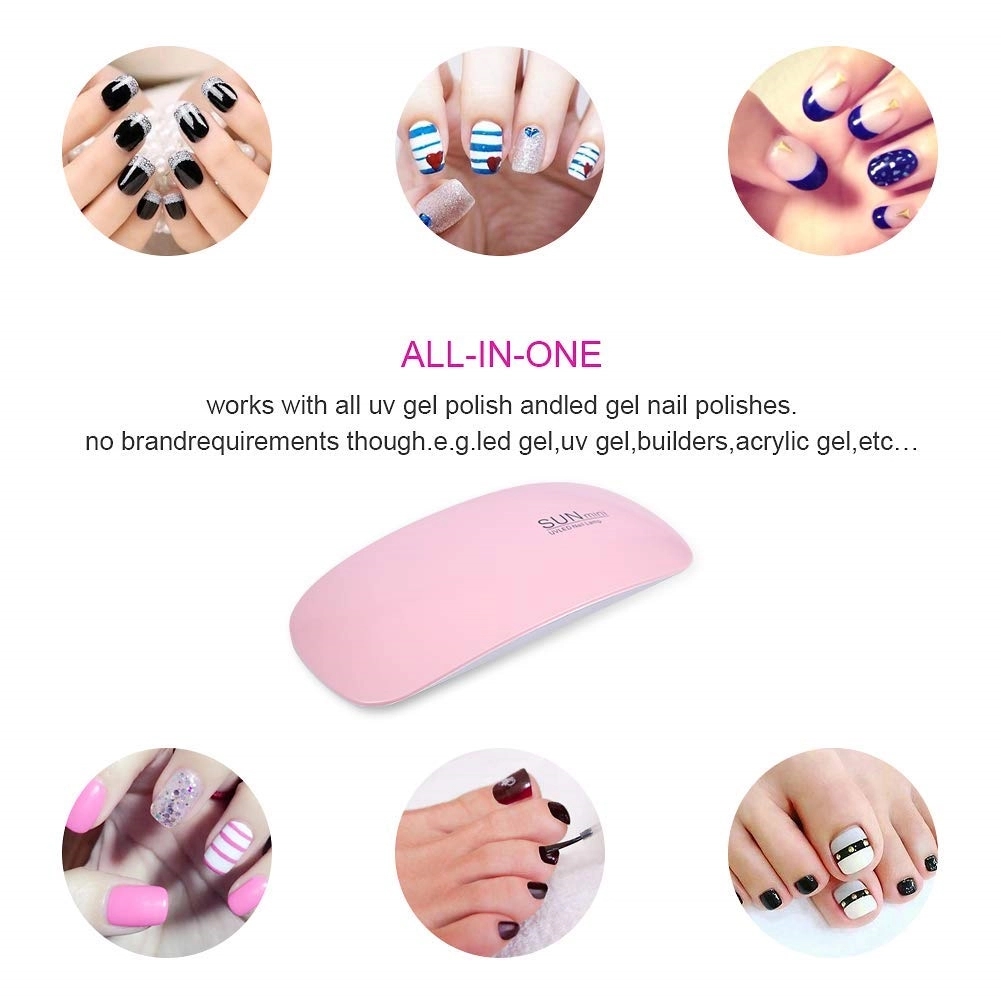 Mini USB UV LED Travel Size Nail Dryer For Gel Polish Lamp 3