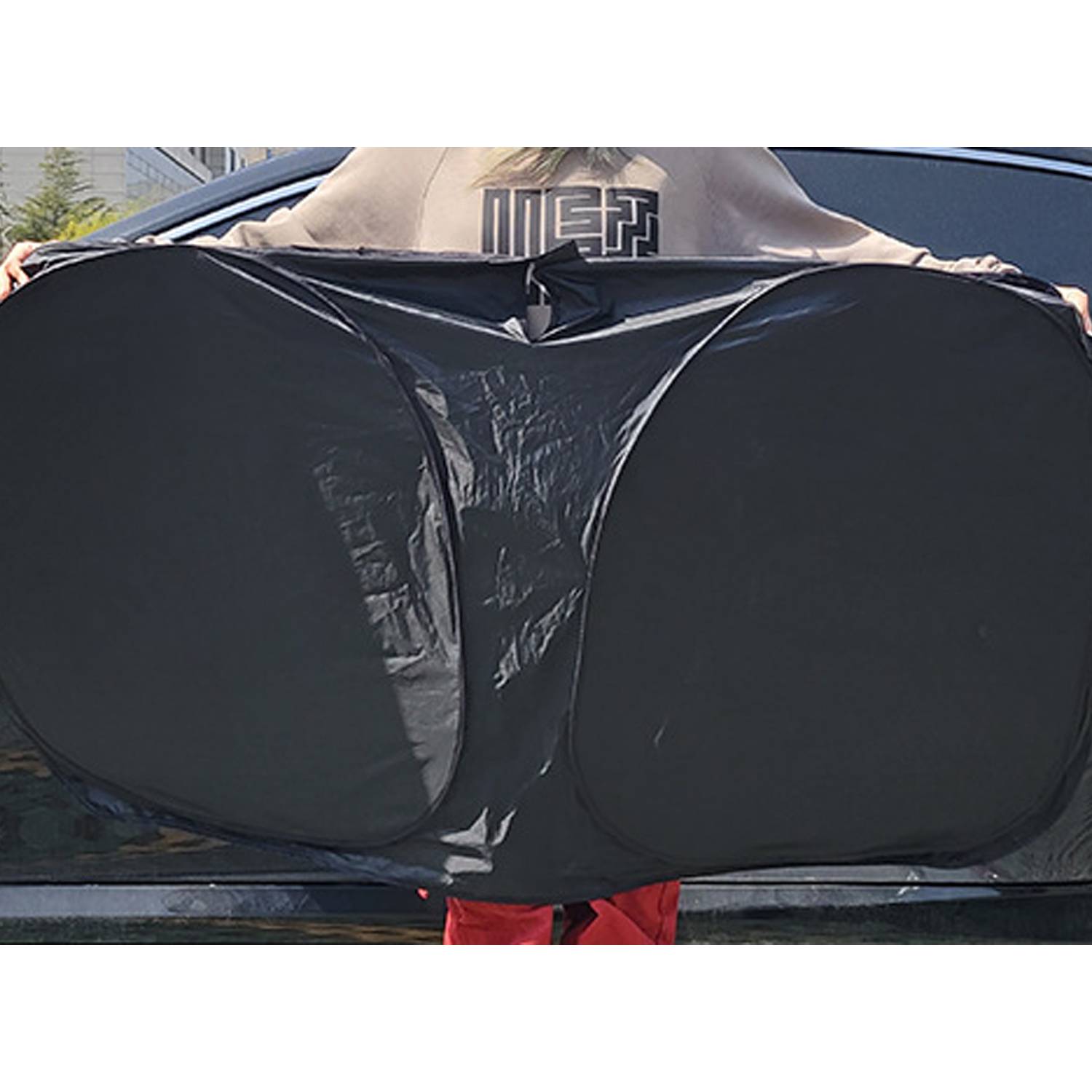 Heat insulating shade windshield visor in the car 5
