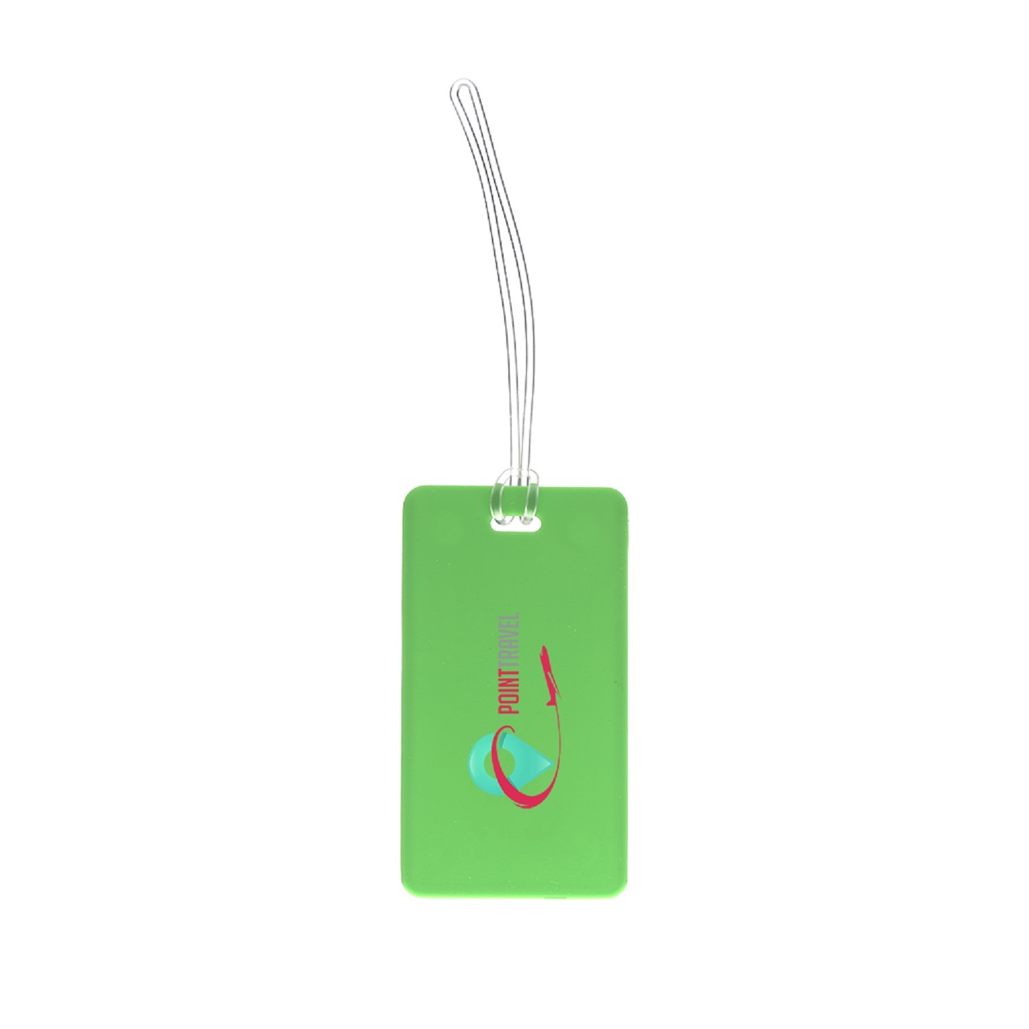 Plastic Luggage Tag with PVC Strap 11