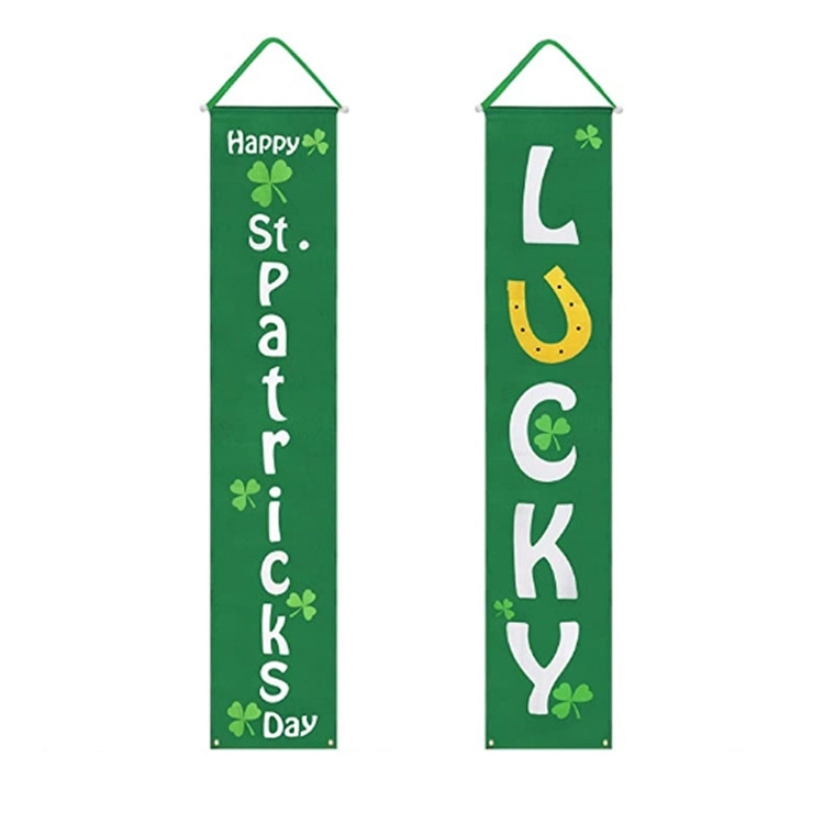 Happy St Patricks Day and Lucky Banner Decor for Home 4