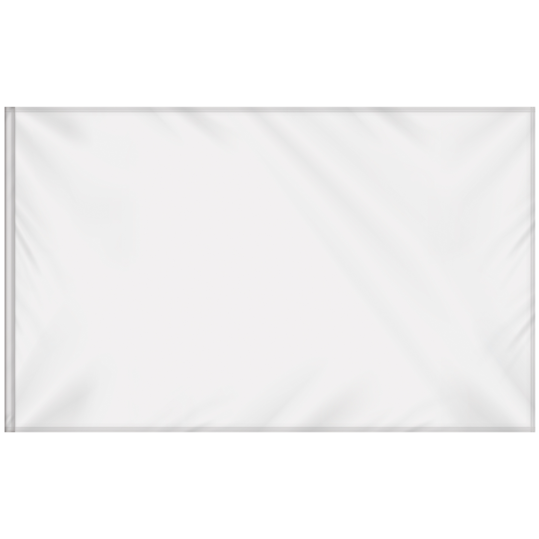 5' x 8' Single Sided Embroidered Flag with Pole Sleeve 3