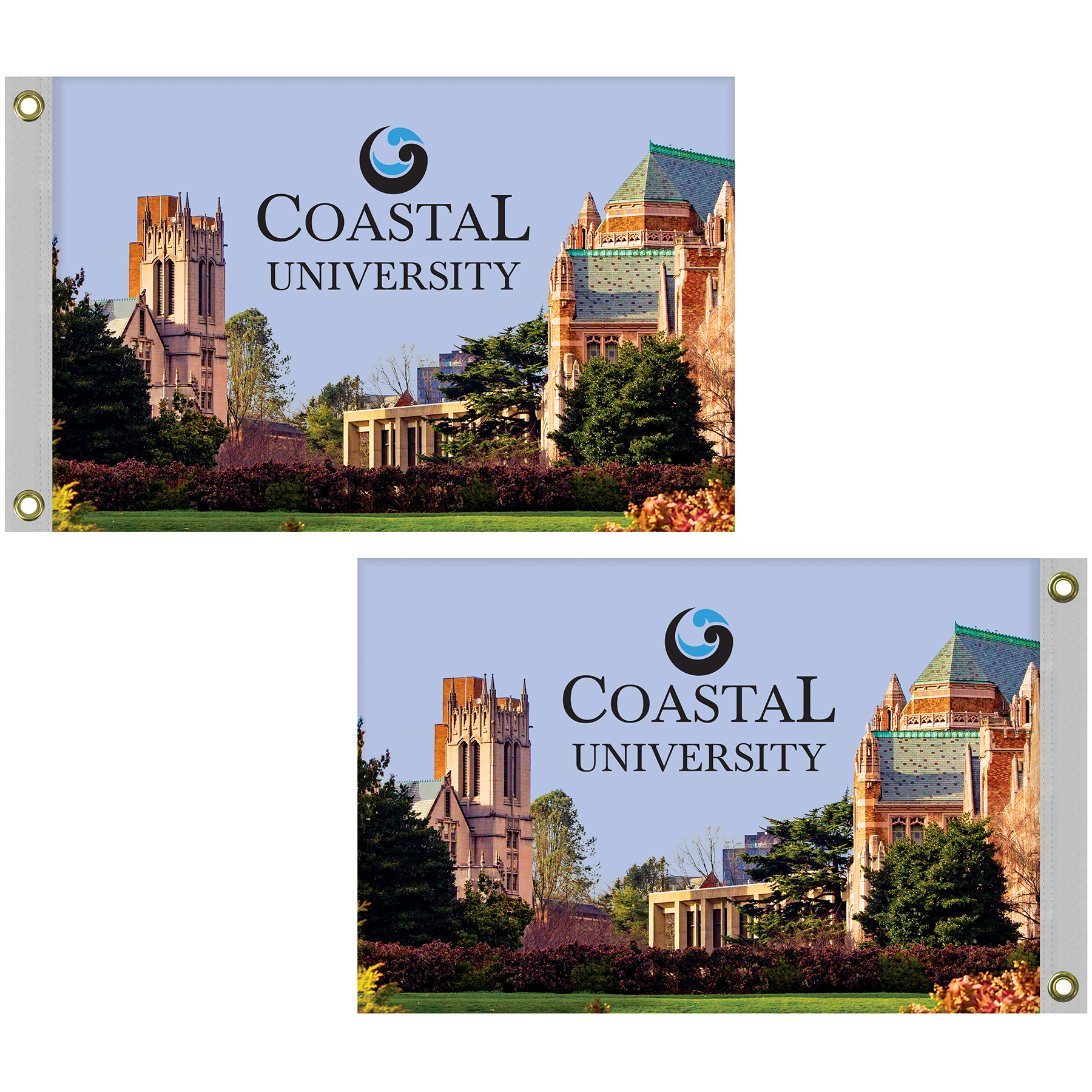 Double Sided Knitted Polyester Rectangle Boat Flag (24"x36") 12