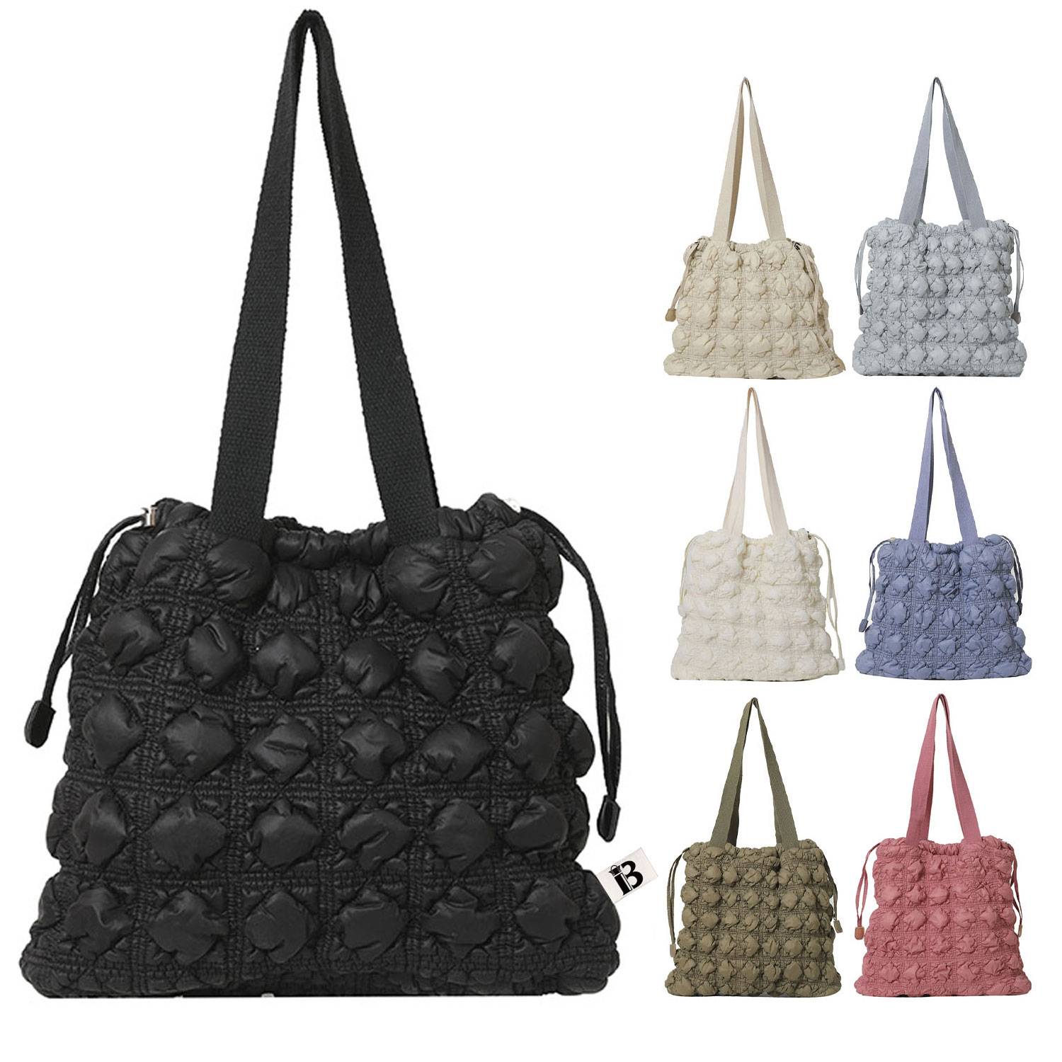Large fluffy tote bag 8