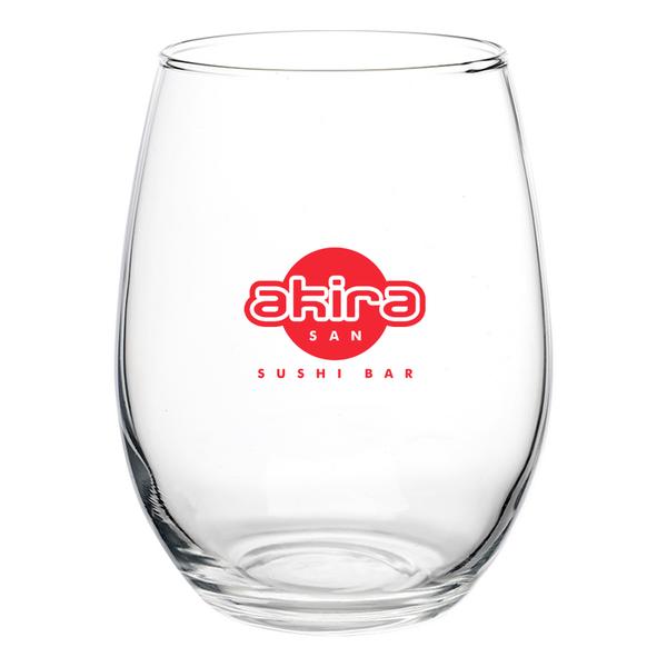 Liquid Lunch 15 oz Stemless Wine Glasses 23