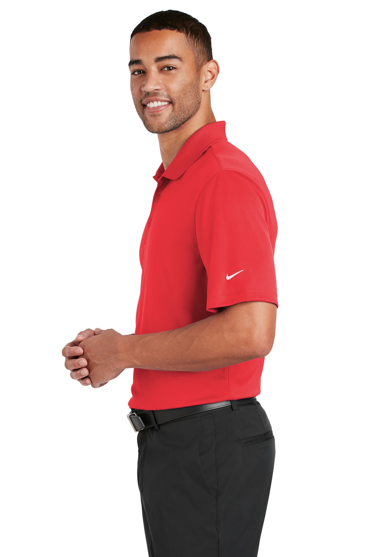 Nike Dri-FIT Classic Fit Players Polo with Flat Knit Collar. 838956 4