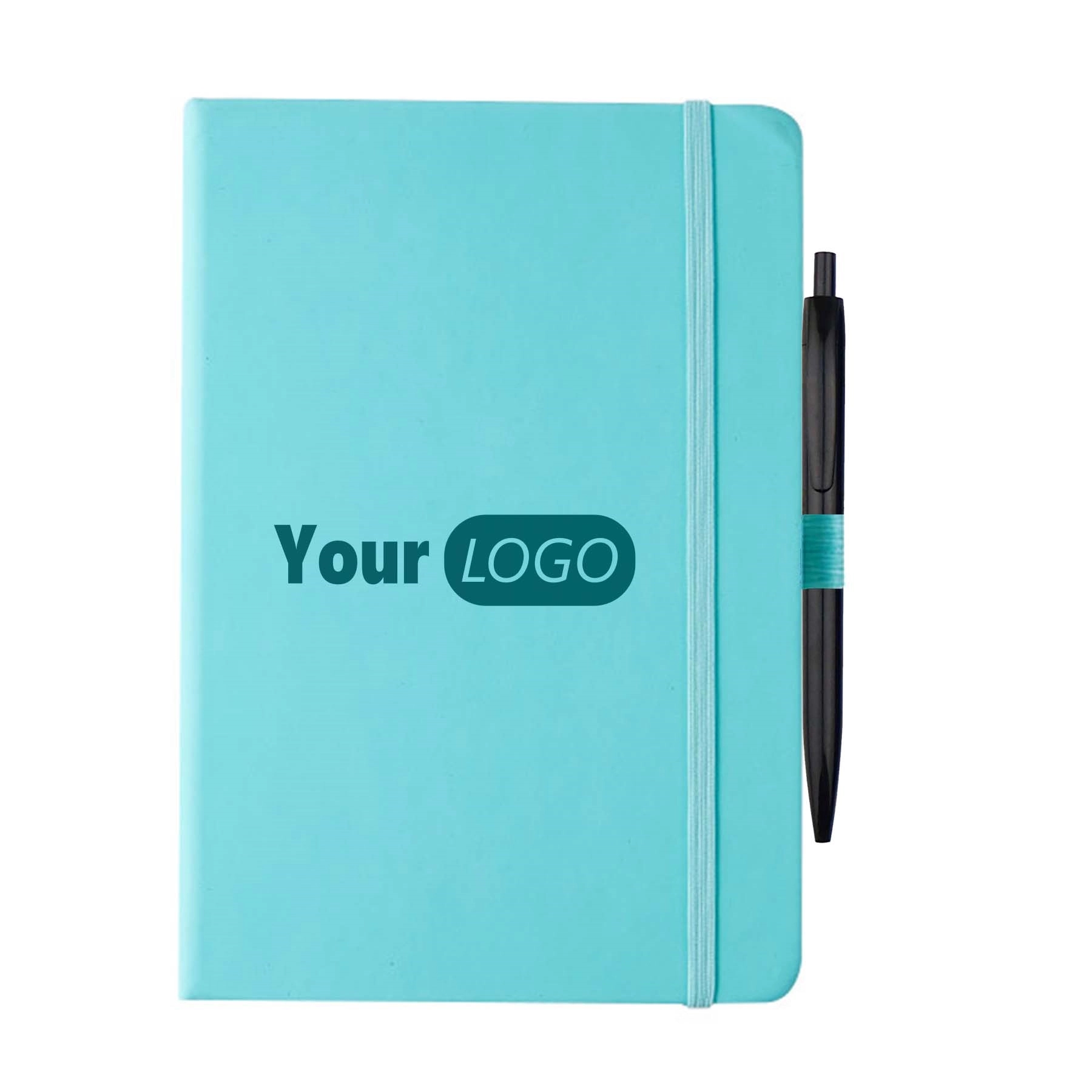 A5 PU Leather Journal Notebook w/ 1pc Ballpoint MOQ50 8