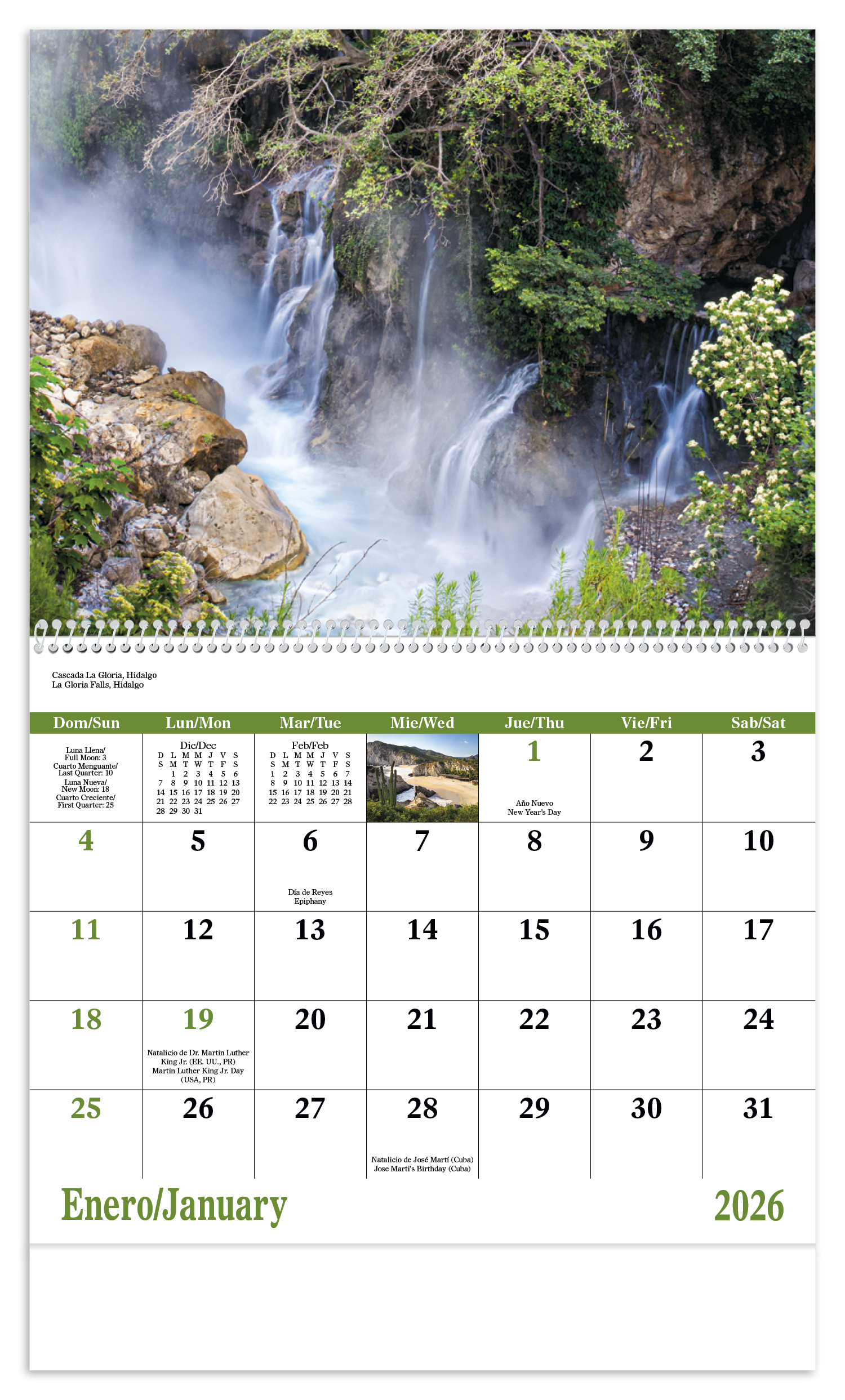 Good Value™ Mexico - Spiral Calendar 30